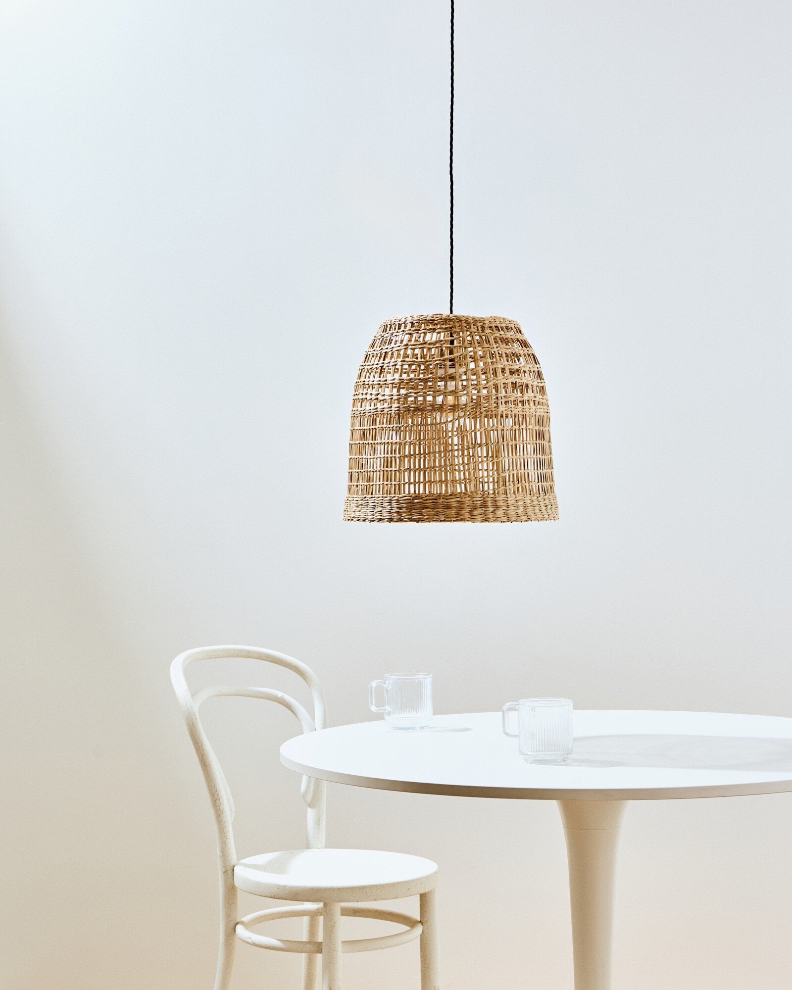 Natural Seagrass Woven Pendant Lamp Shade Oliver Bonas