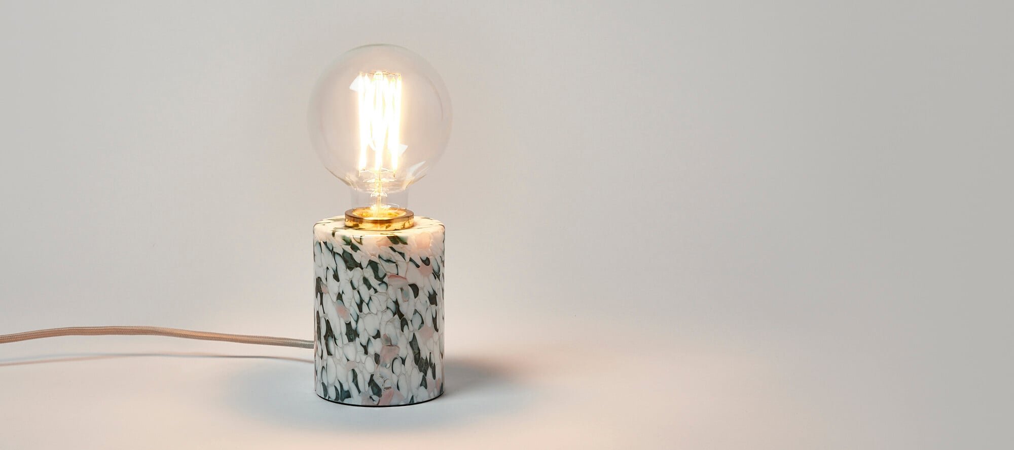 Graham And Green Gold Gingko Leaf Table Lamp With Shade By Graham - View #5