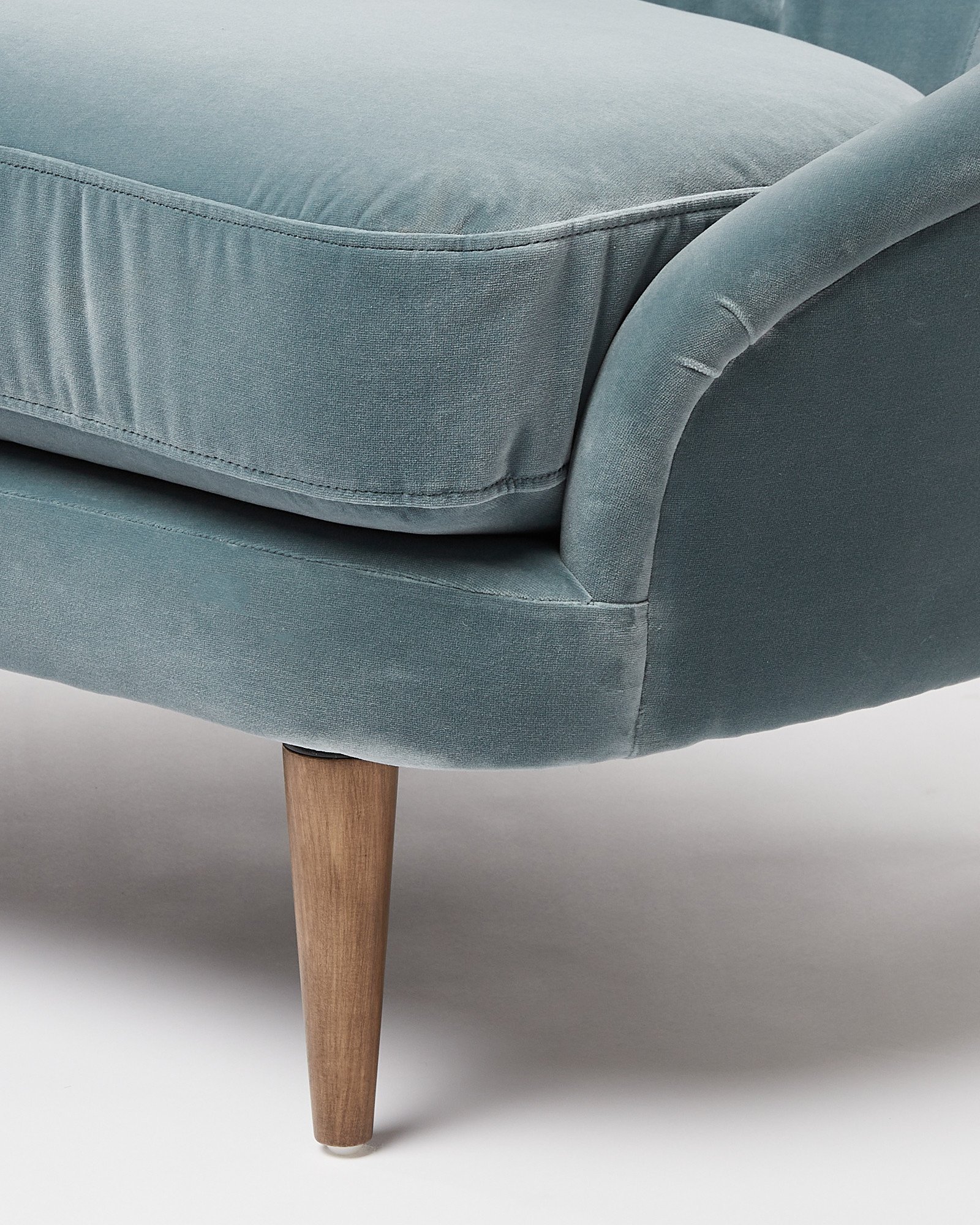 Velvet Cocktail Duck Egg Cocktail Chair Cobalt Hartwell Armchair