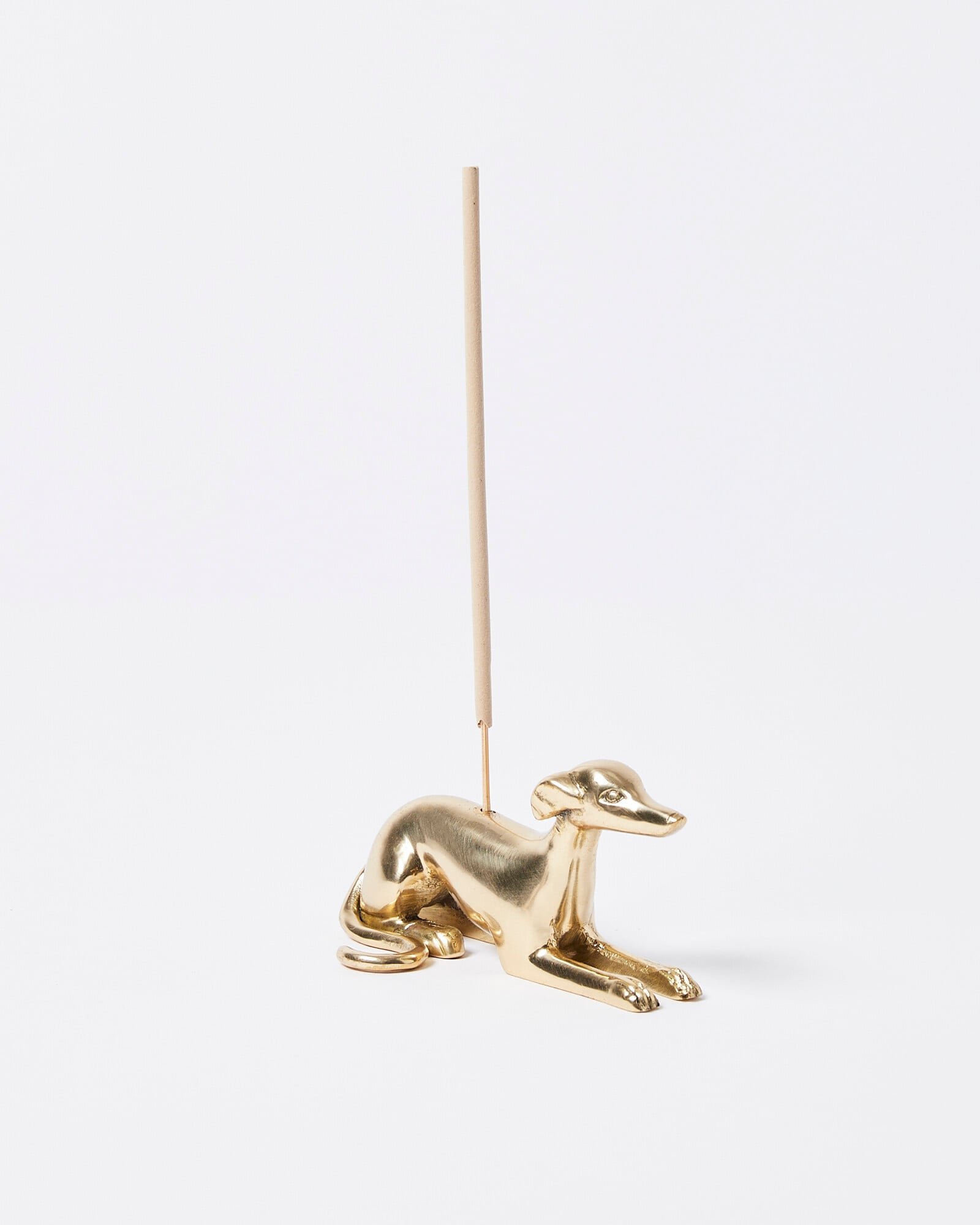 【BURKE & WALLACE】 スプーンホルダー 　兎のハンドル Wallace Gold Brass Incense Holder | Oliver Bonas