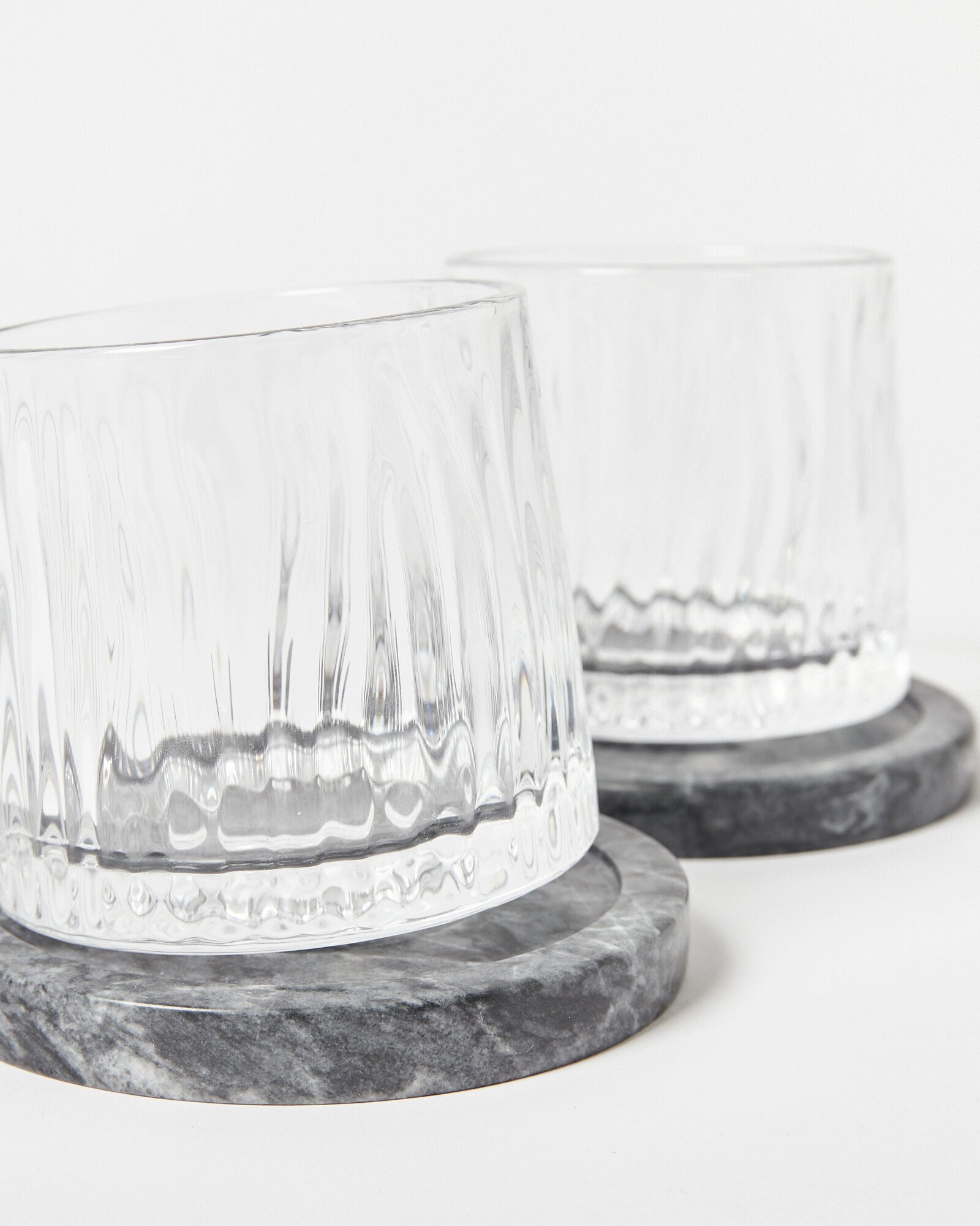 MAGICLULU 2pcs Rotating Whiskey Glass Coasters - Bamboo Base With Smooth Spin For Home Bar Decor - View #7