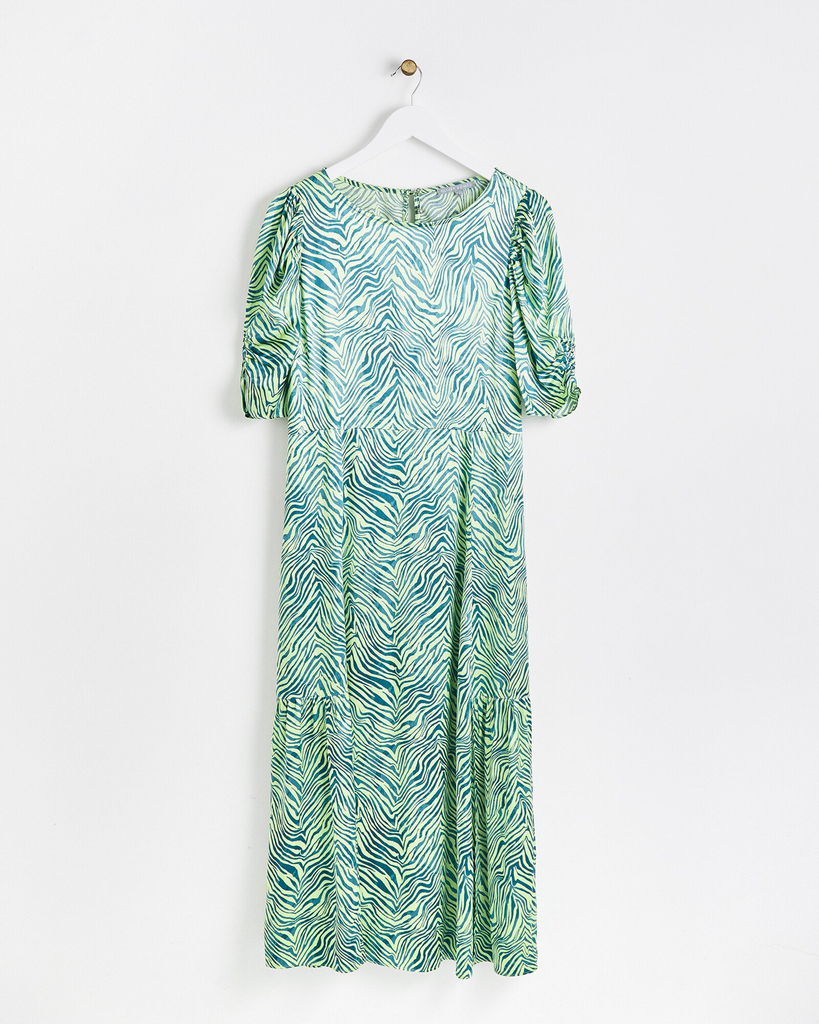 green emerald velvet dress Safari 60s Mini Shirt Dress in White and Olive Green Zebra Print