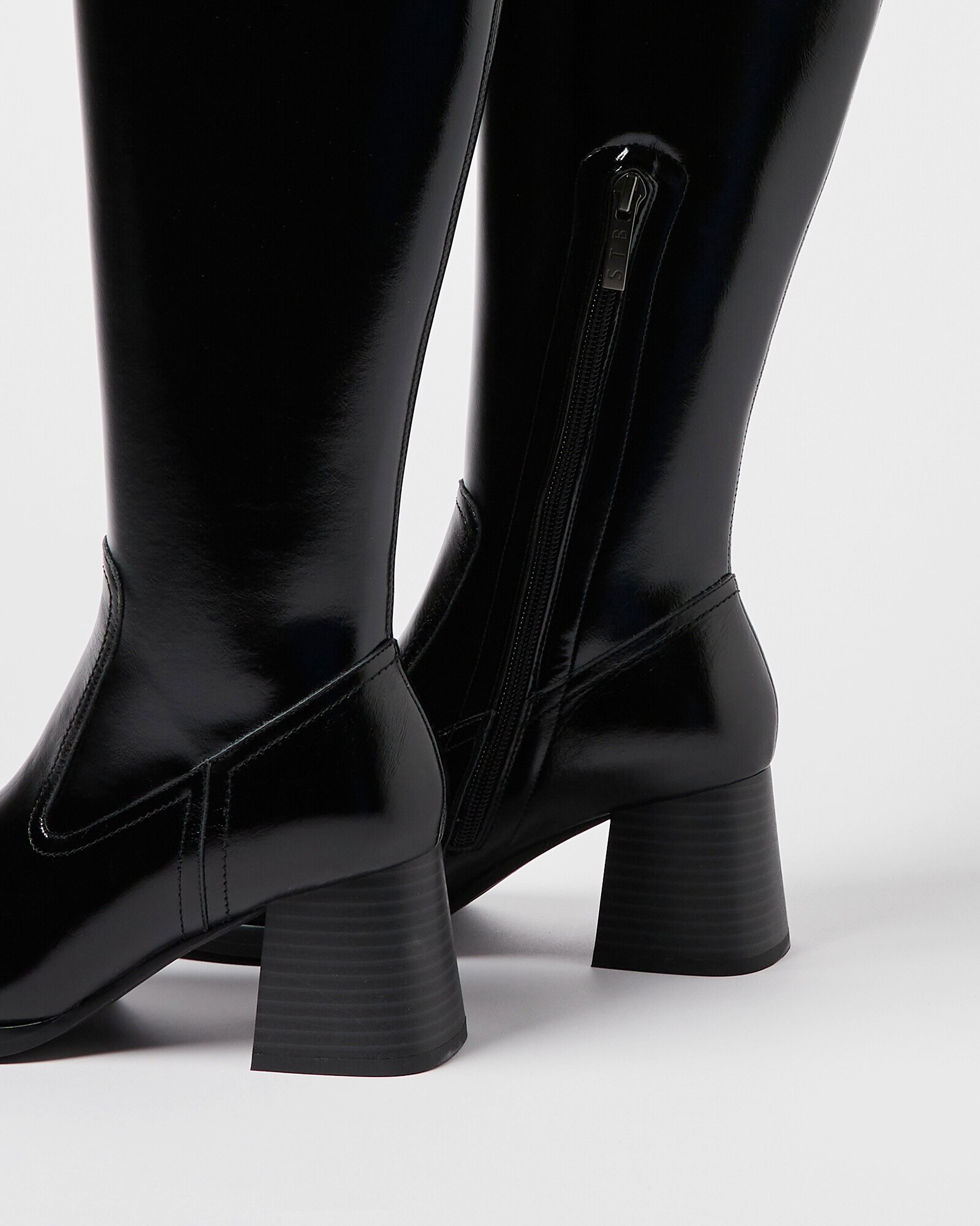 LYLAS Custom Made Cosplay Boots - Black White Shoes Boots Accessories - View #7