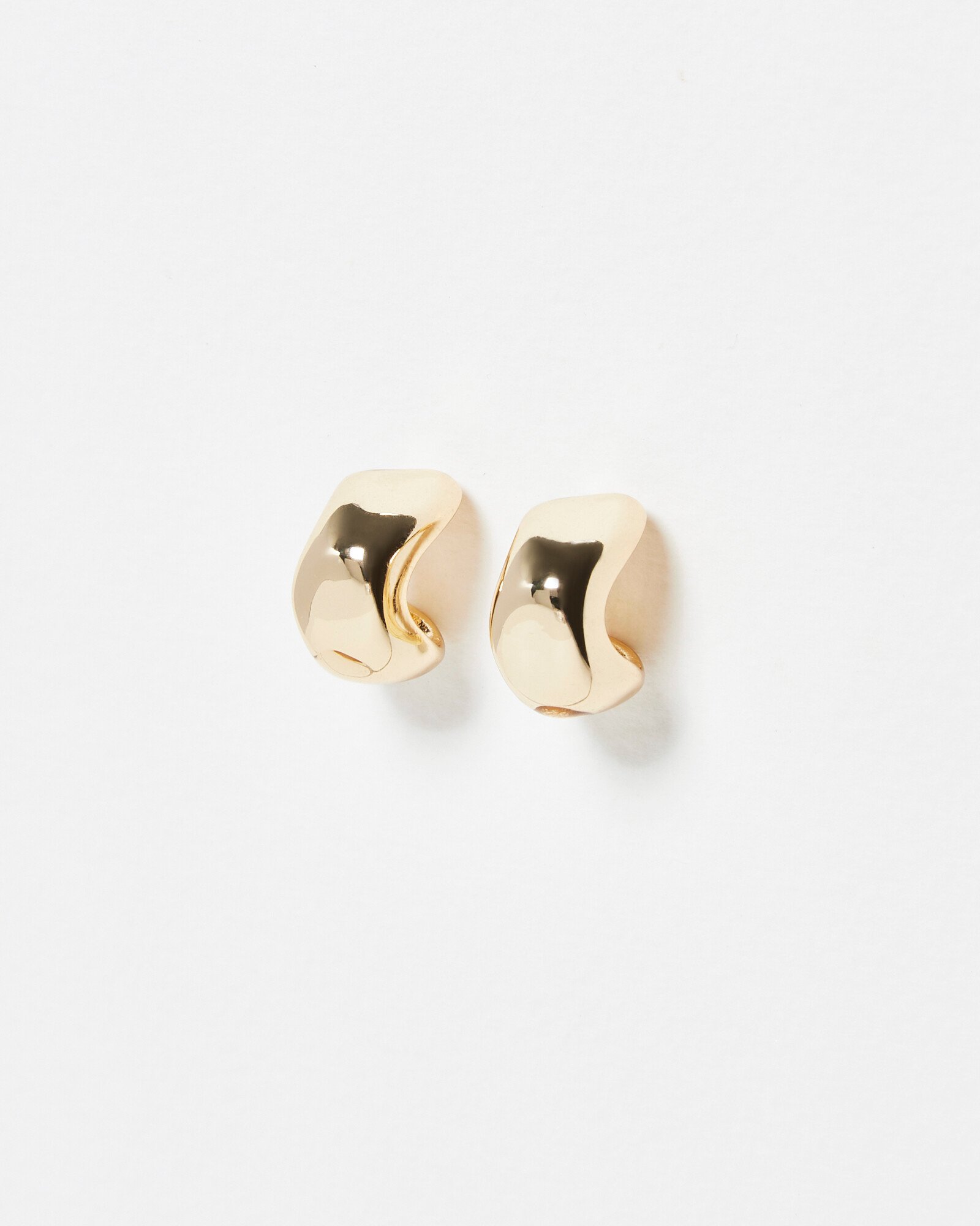Orlaith Smooth Hoop Earrings Mini | Oliver Bonas
