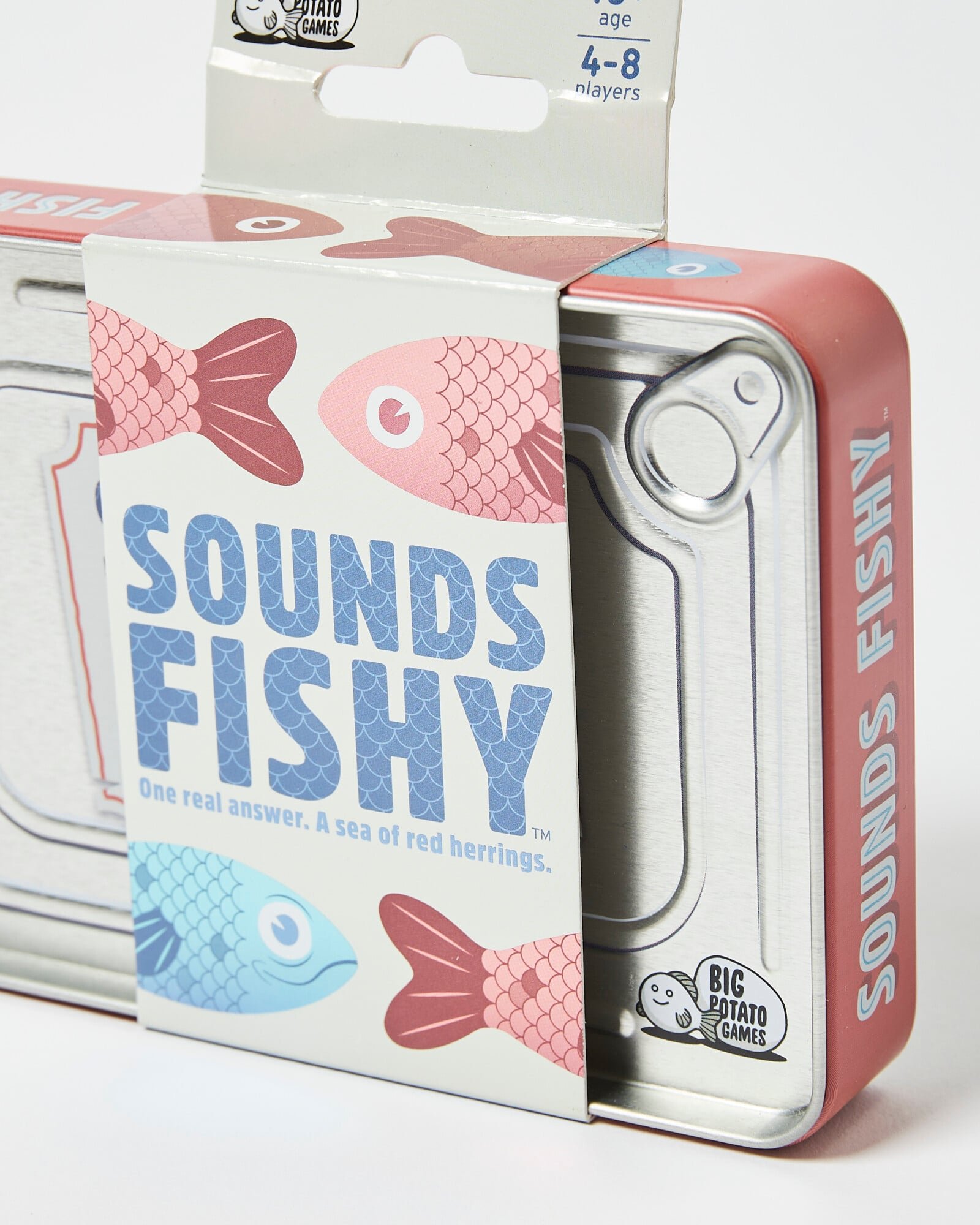 Big Potato Sounds Fishy Travel Edition - Gioco Da Tavolo Per Famiglie E Amici, 4-8 Giocatori