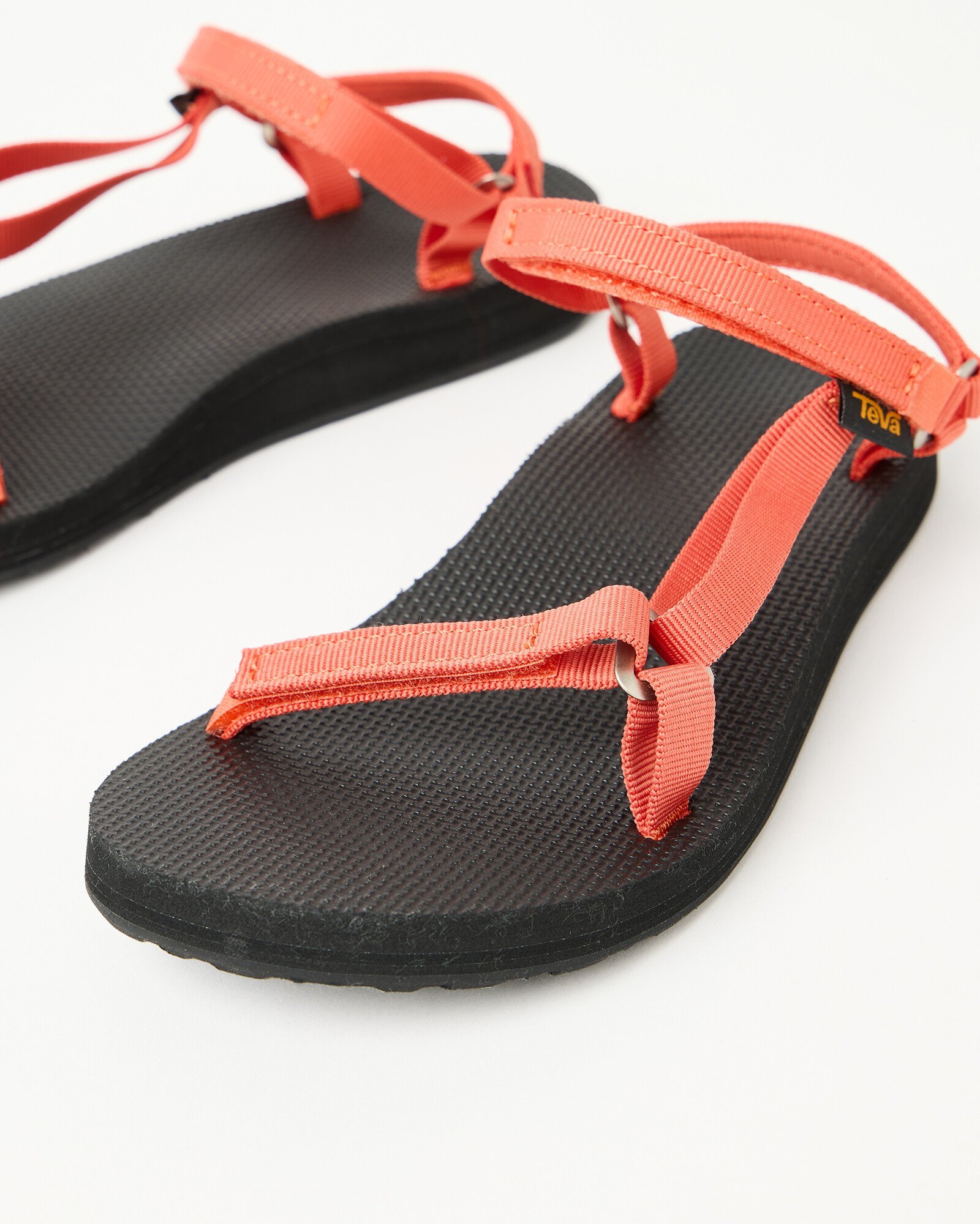 Teva Original Universal Slim Tigerlily Orange Sandals | Oliver Bonas