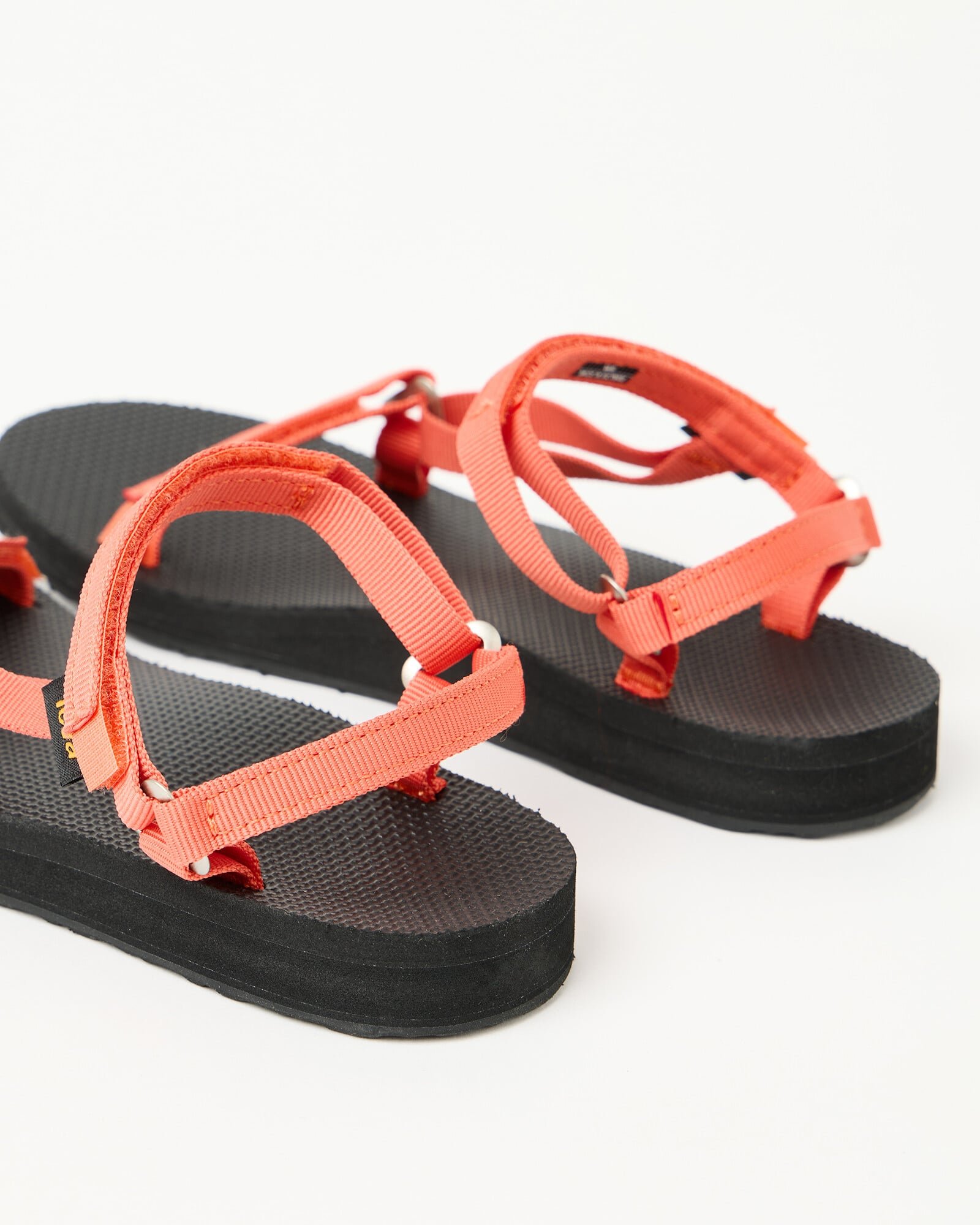 Teva Original Universal Slim Tigerlily Orange Sandals | Oliver Bonas