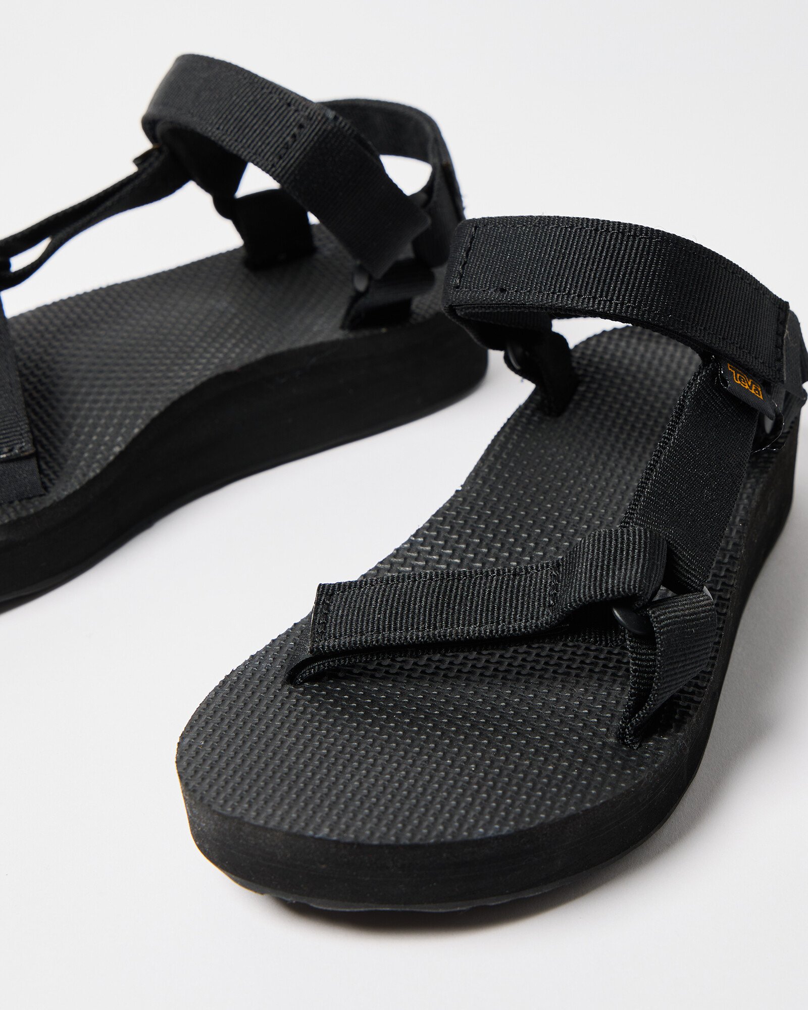 Teva Chunky Midform Universal Black Sandals Oliver Bonas - Main Image