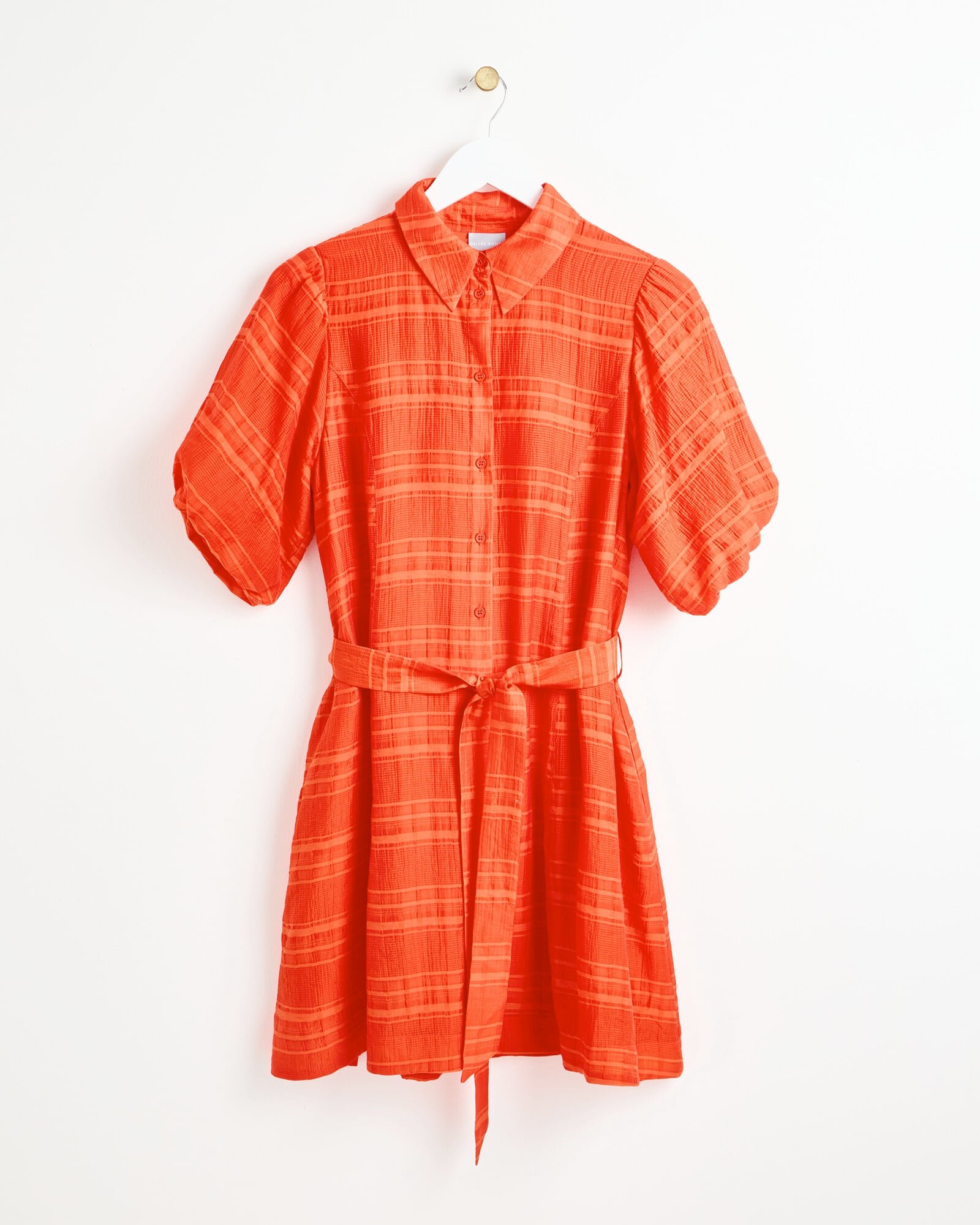 strapless open back dress Re-Form Flannel Shirtdress main image 0