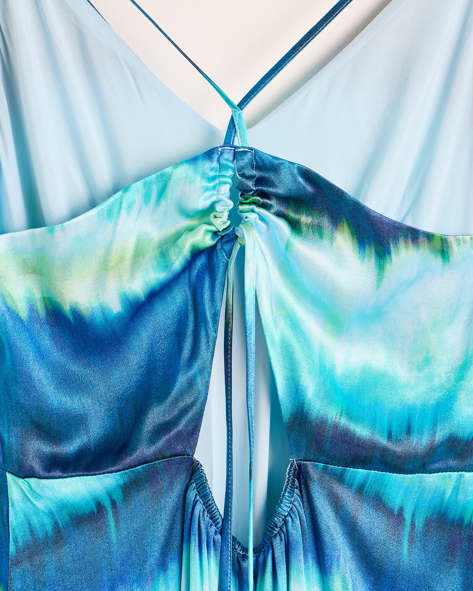 Blue Ombre Maxi Dress