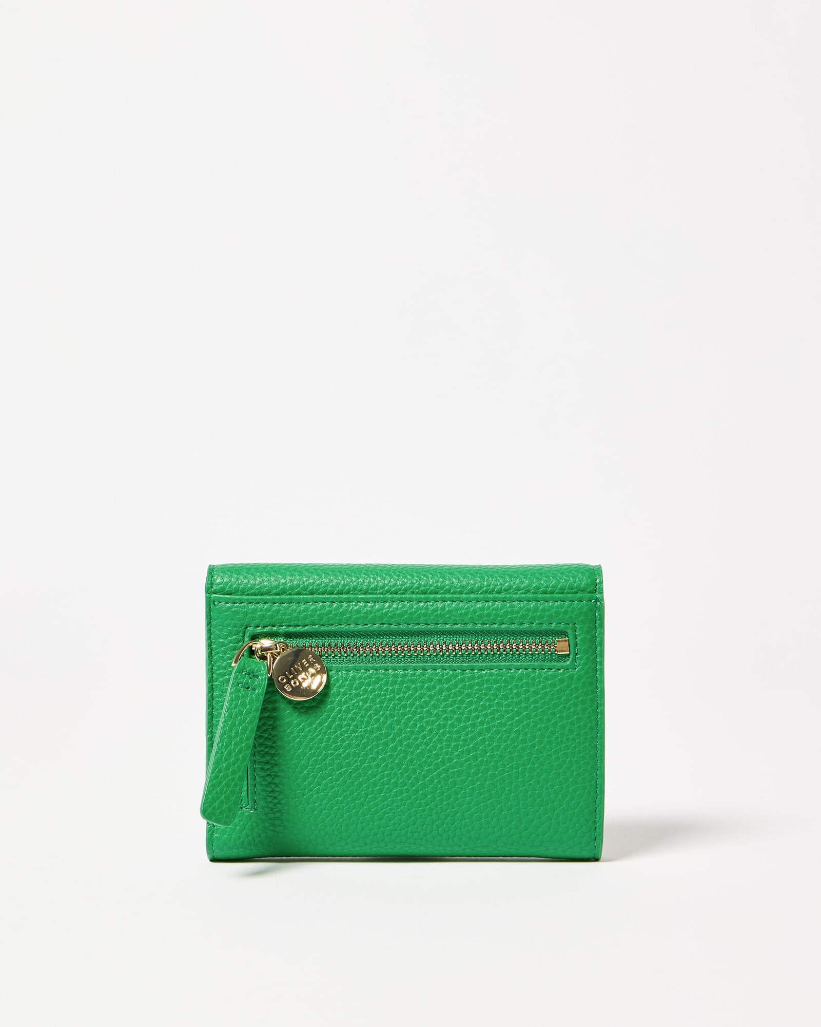 Adi Green Fold Over Purse | Oliver Bonas