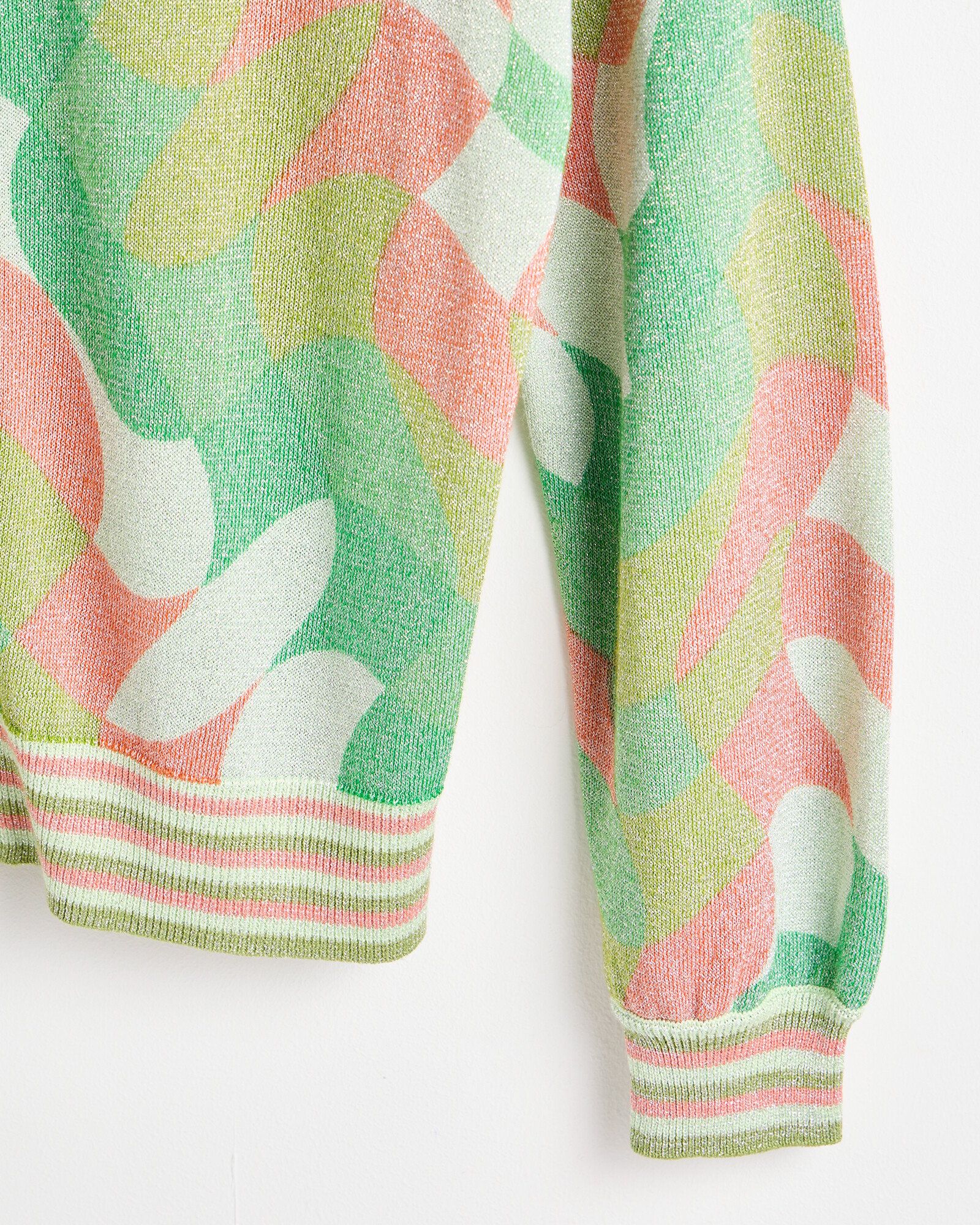 Depop Burgundy Pretty Green Jacket Pink Green Geometric Print