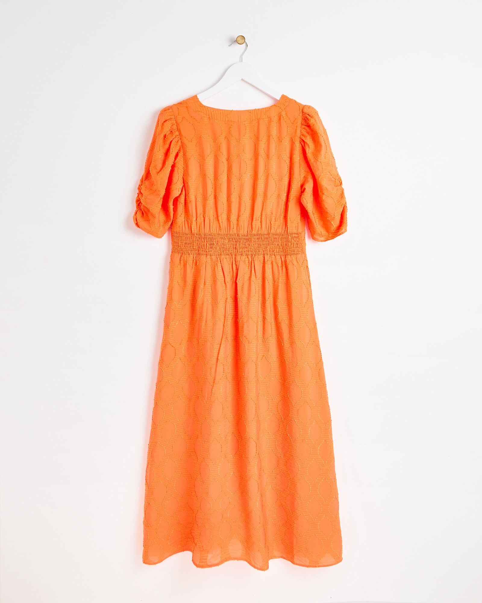 oliver bonas orange dress Buy Oliver Bonas Orange Mini Coral Ladder Trim Tiered Dress from Next USA