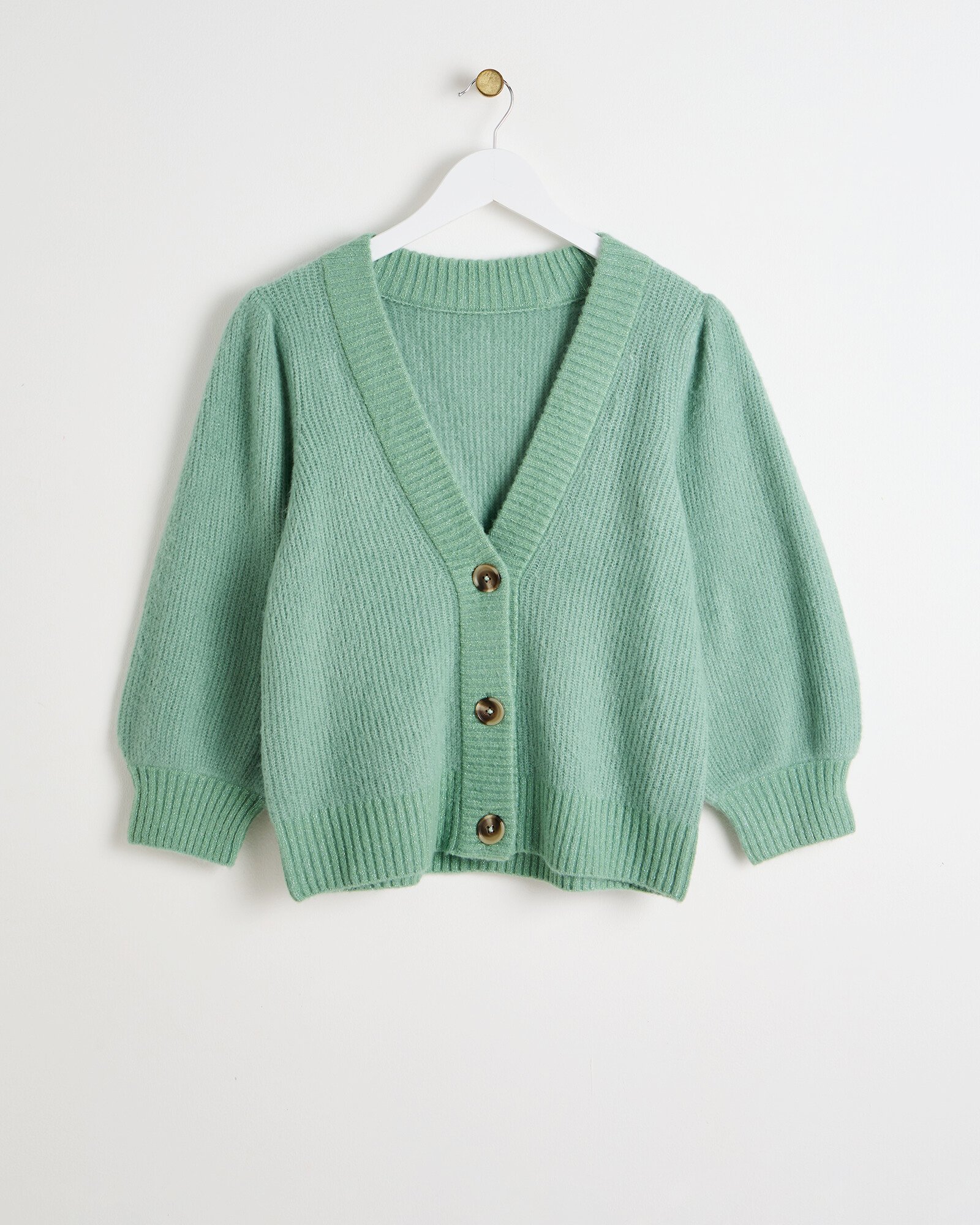 Puffy Cloudy Cardigan Cloudy With A Chance Of Cuteness Sky Blue