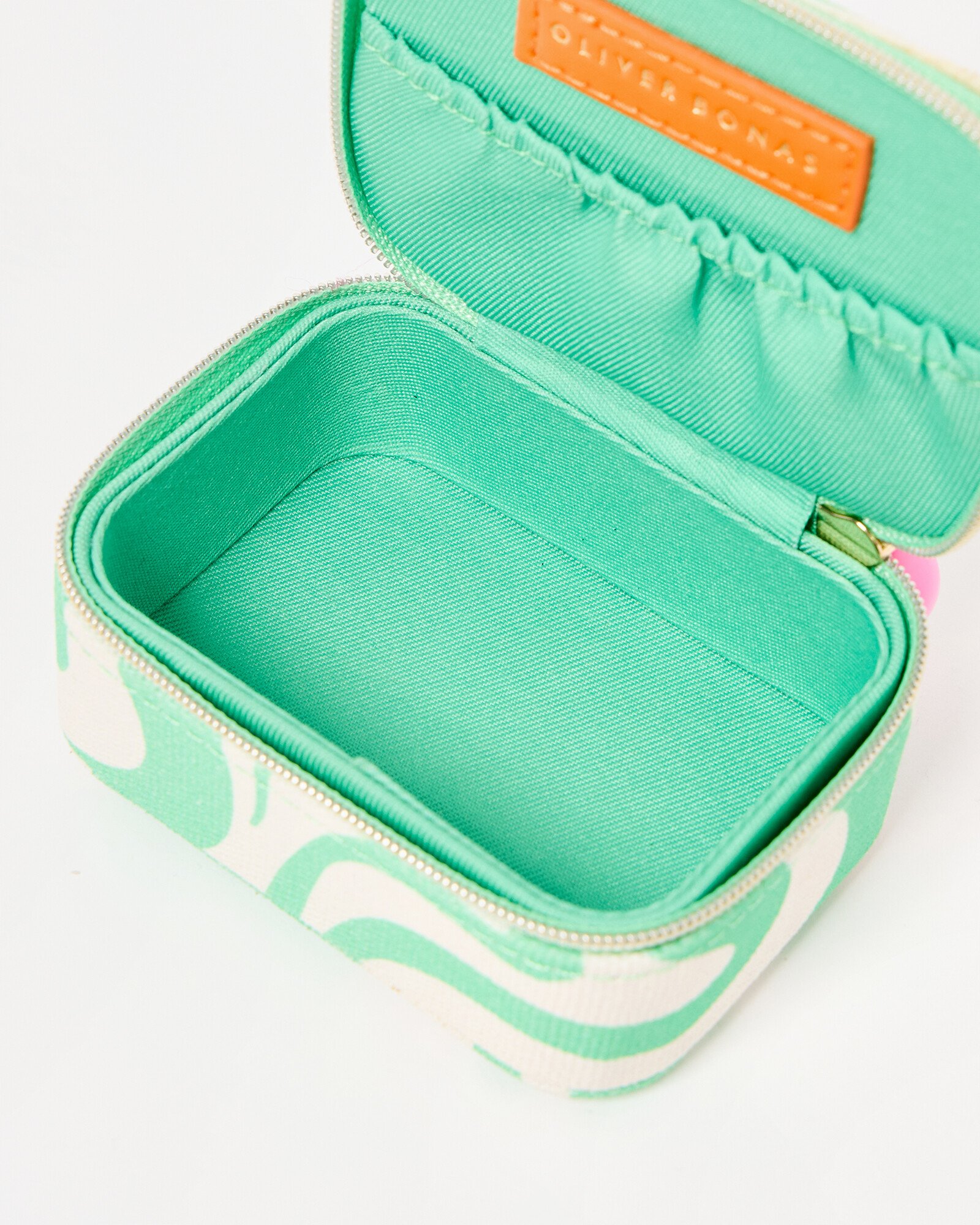 Little Things Green Travel Jewellery Box Oliver Bonas