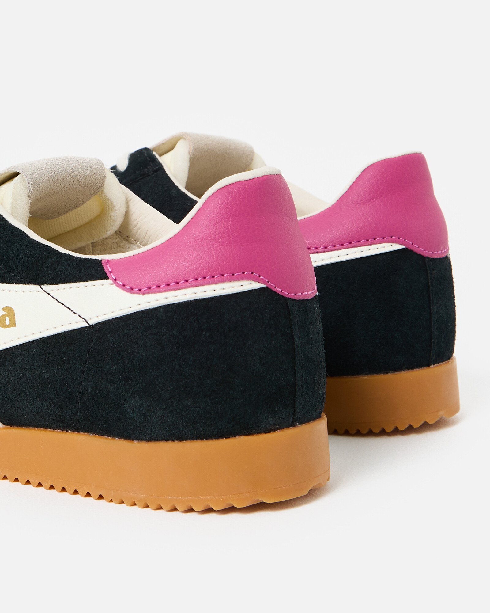 Gola Elan Black Fuchsia Trainers Oliver Bonas