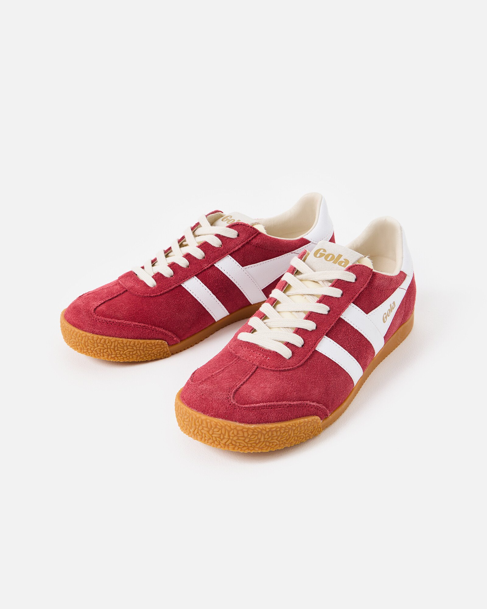 Gola Elan Deep Red White Trainers Oliver Bonas IE