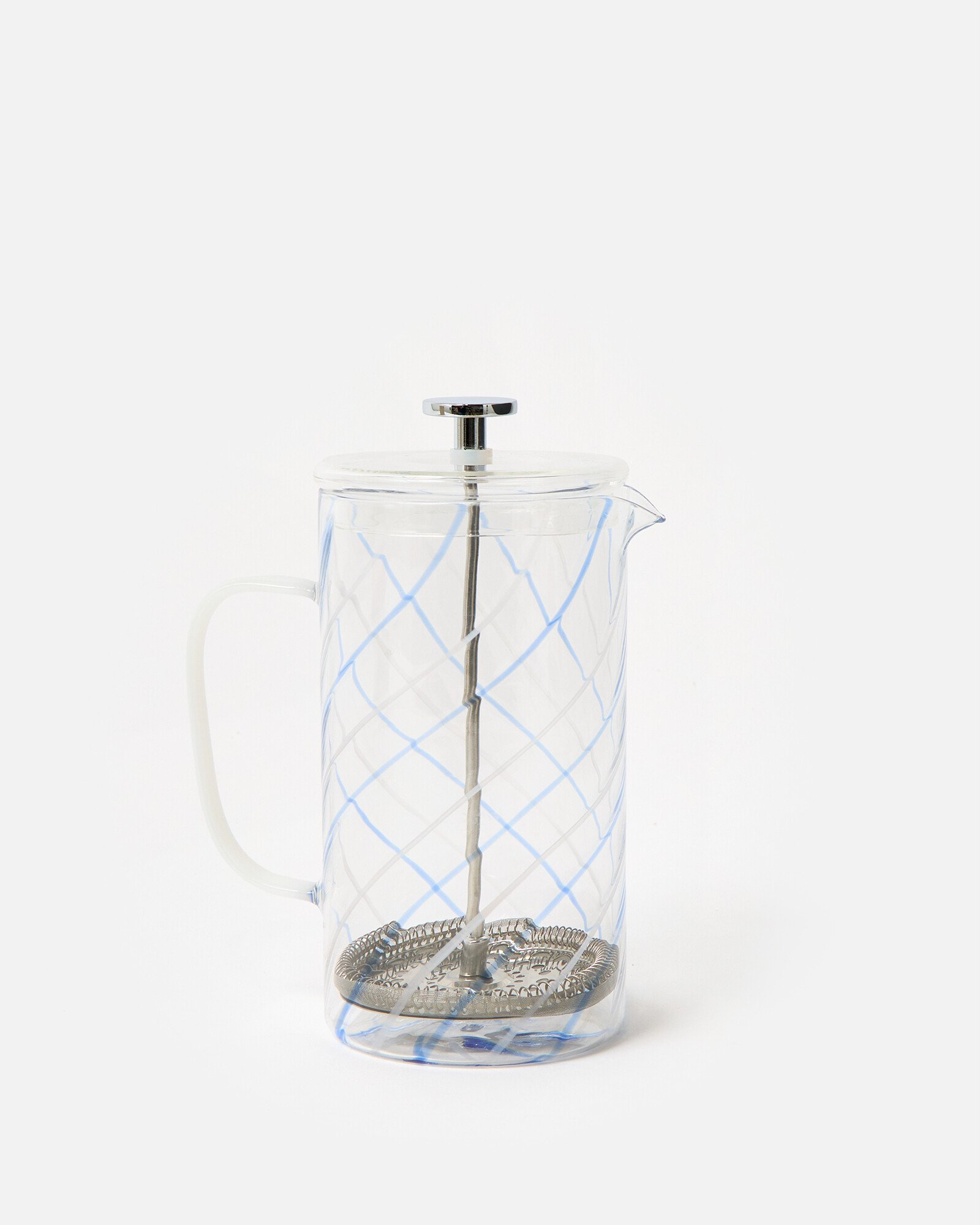 Swirl Glass Cafetiere Oliver Bonas