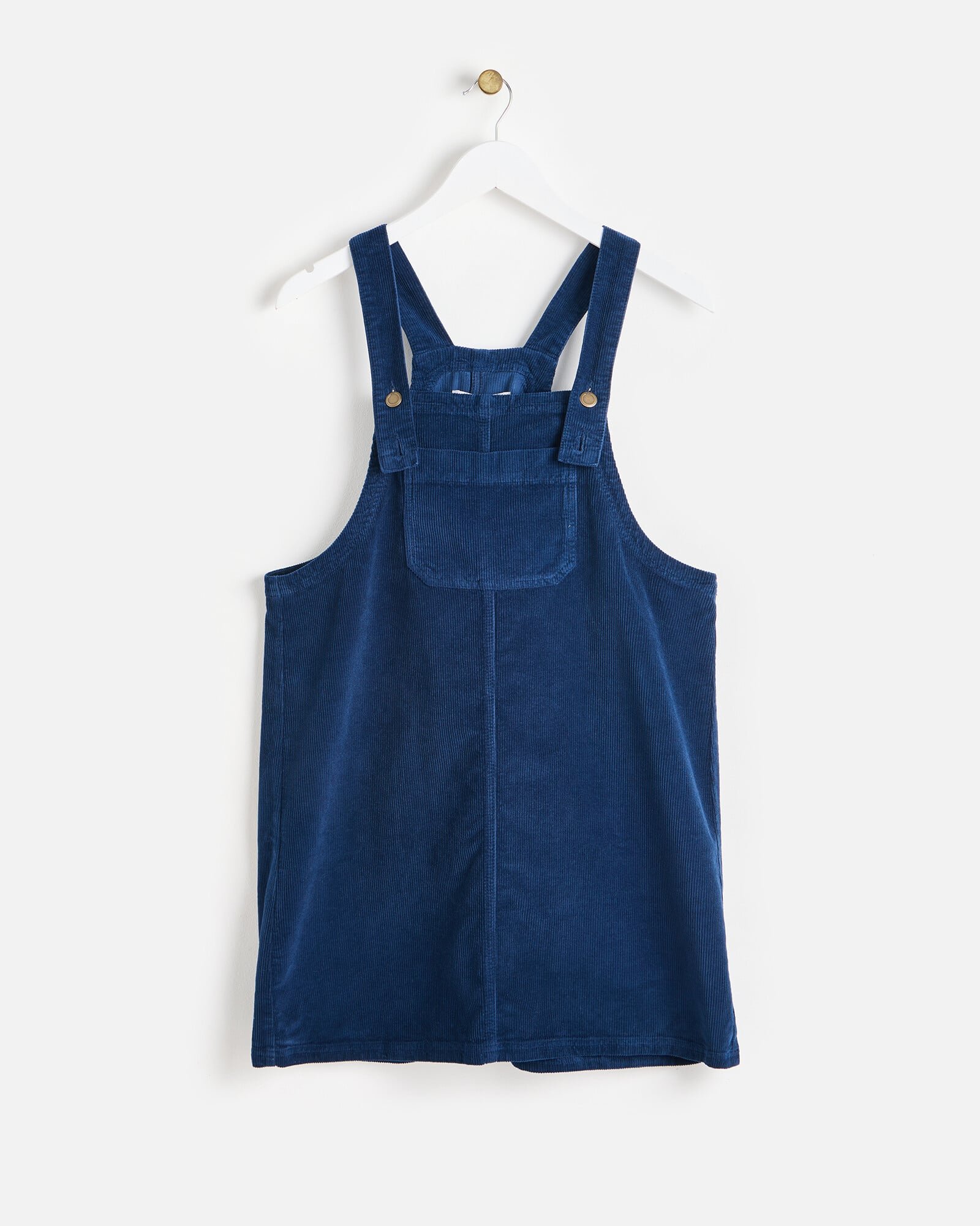 blue cord pinafore dress Wide wale cord pinafore dress * OFFON CLOTHING