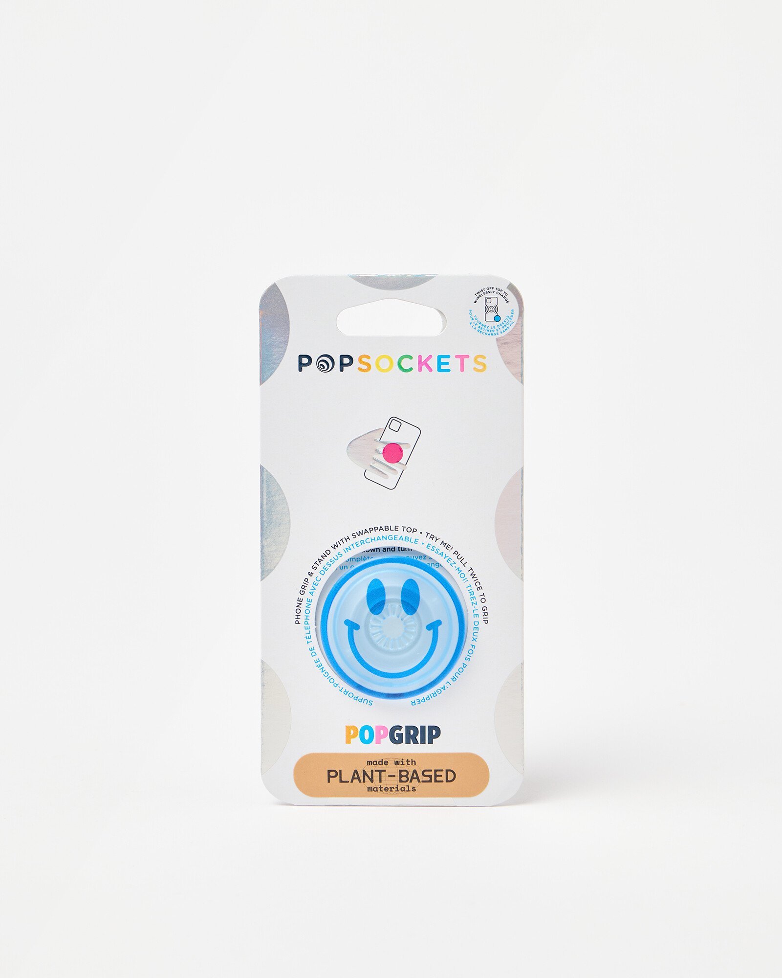 Happy Blues Popsocket Phone Grip Oliver Bonas