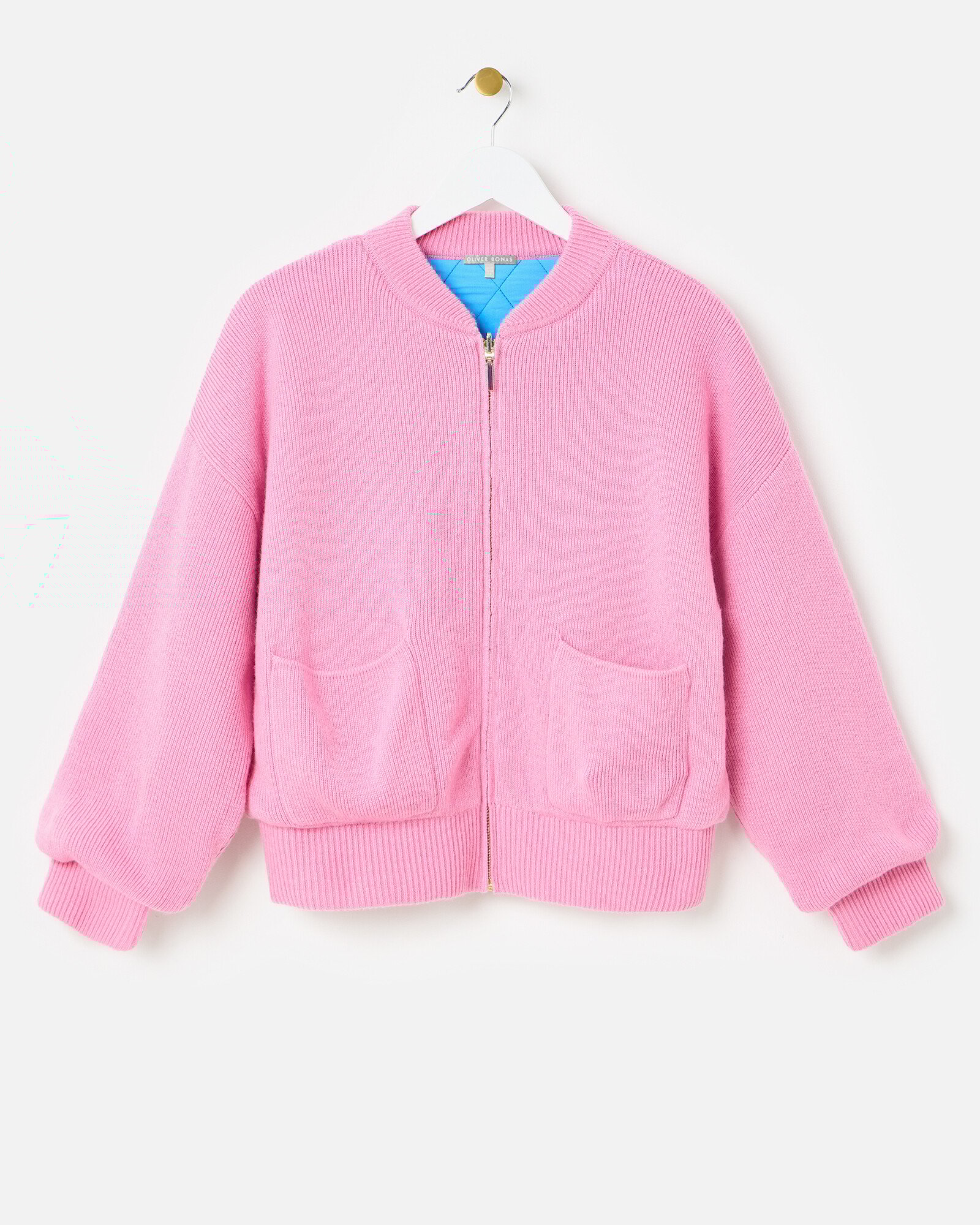 Mary quilting knit jacket ピンク アンドマリー Mary quilting knit jacket 限定 ピンク andmary Mary quilting knit