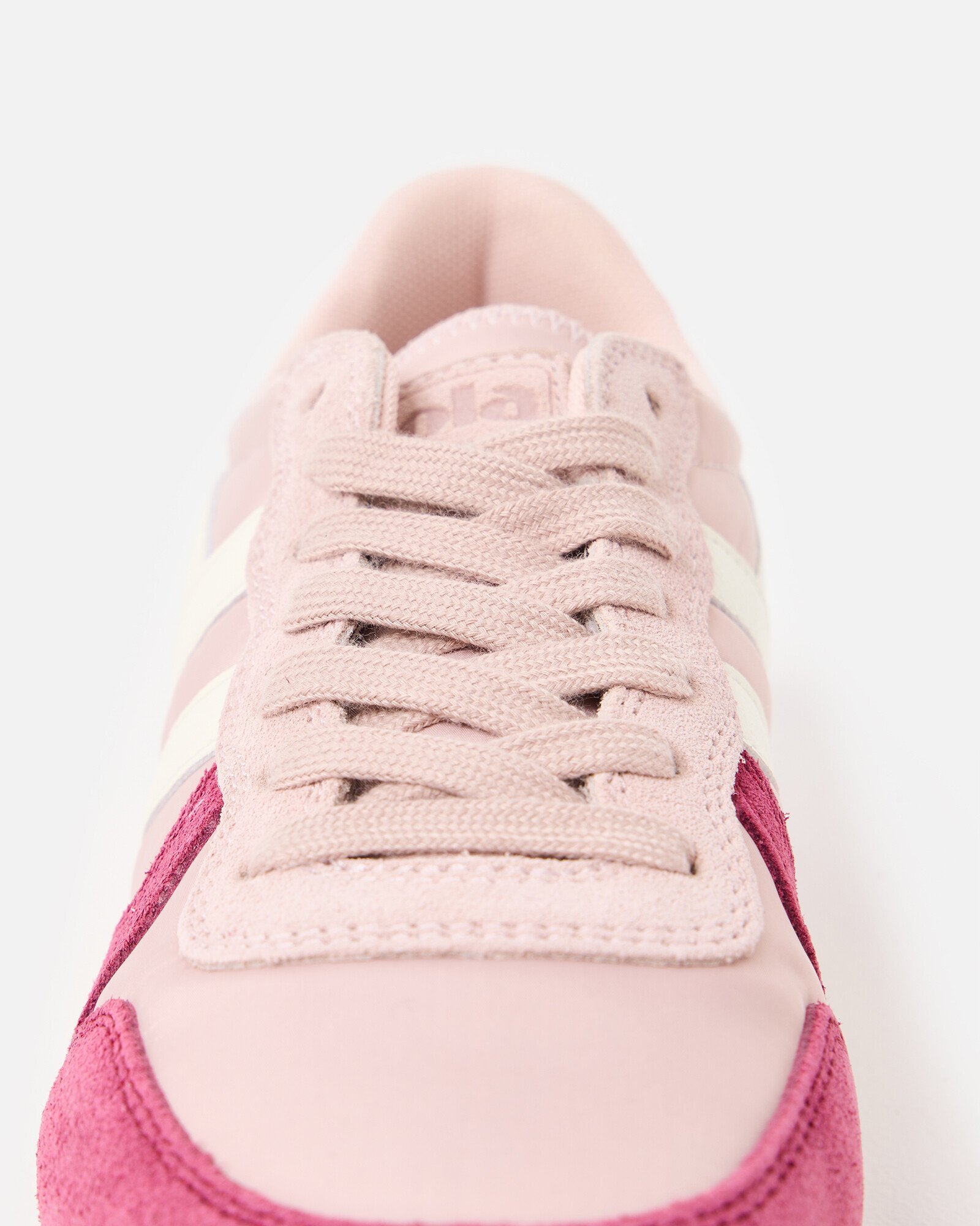Gola Daytona Chute Rose Cerise & White Trainers | Oliver Bonas IE