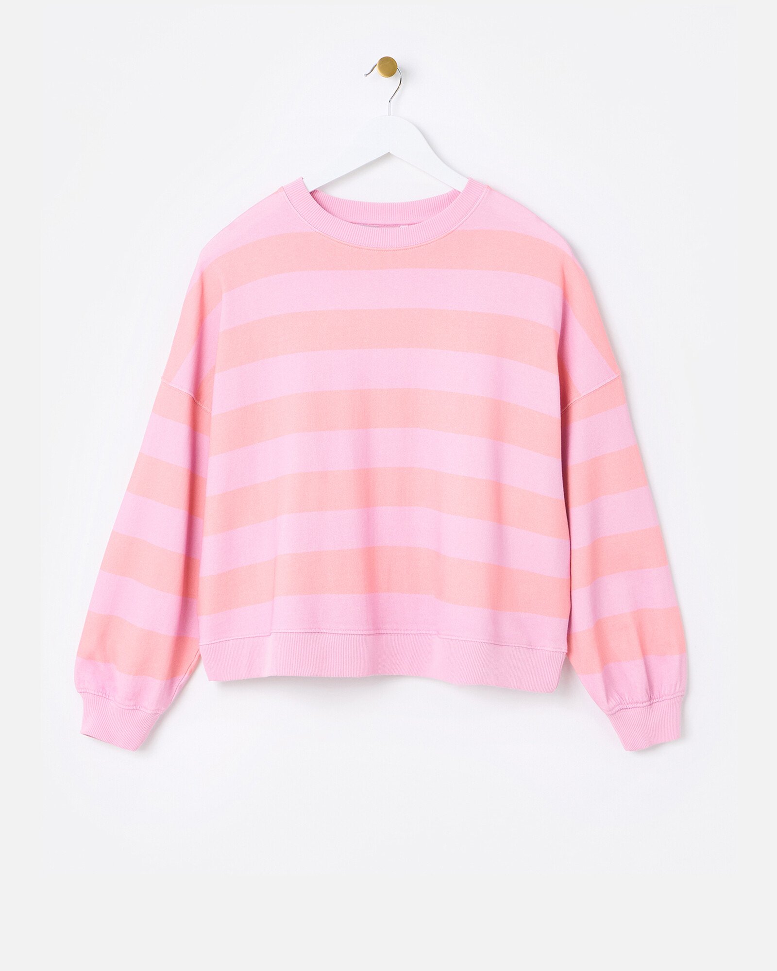 Pull à Capuche Oliver Bonas Pour Femme, Rose, Coton, Taille 10 (bon état)
