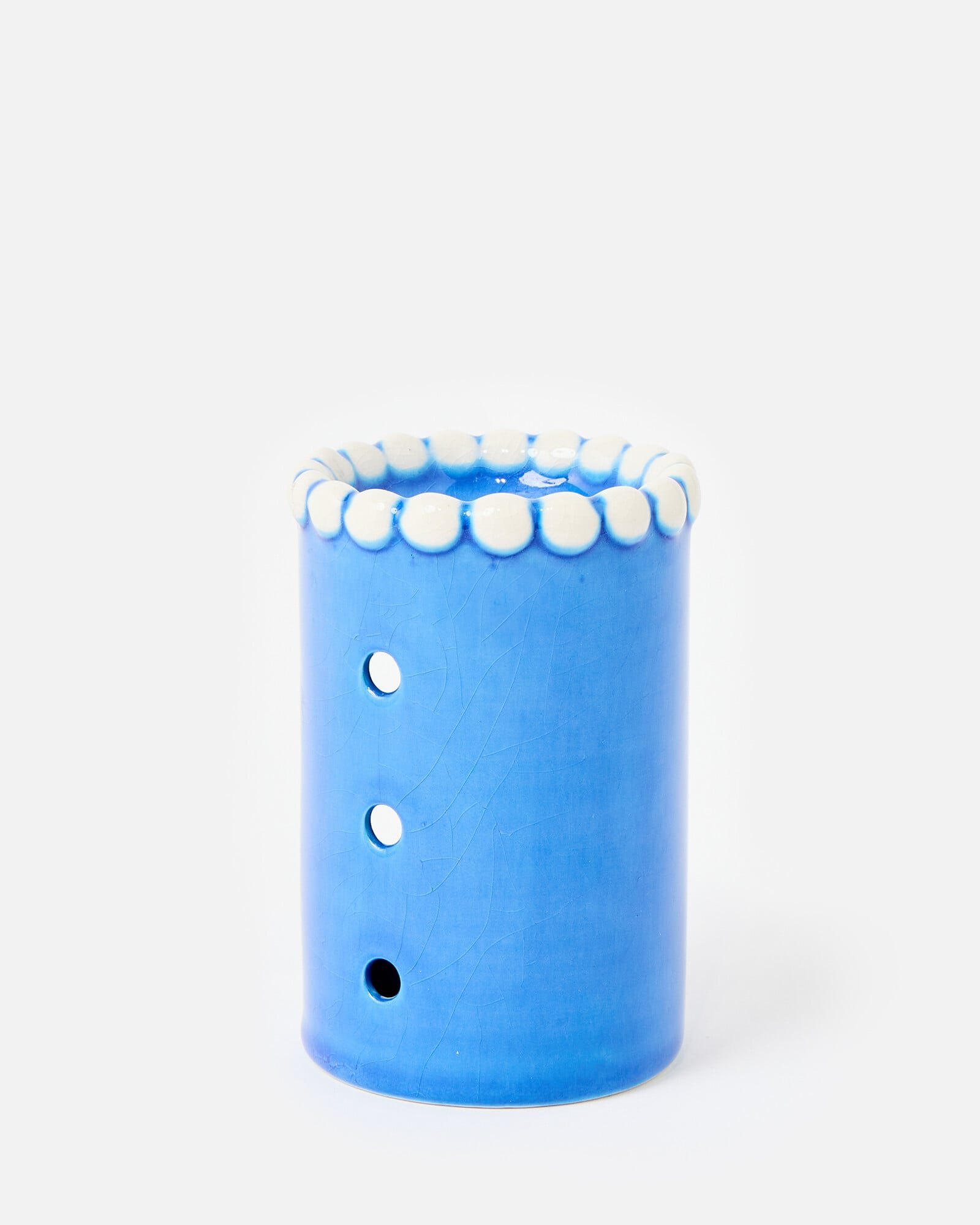 Bobbin Blue Ceramic Oil Burner | Oliver Bonas