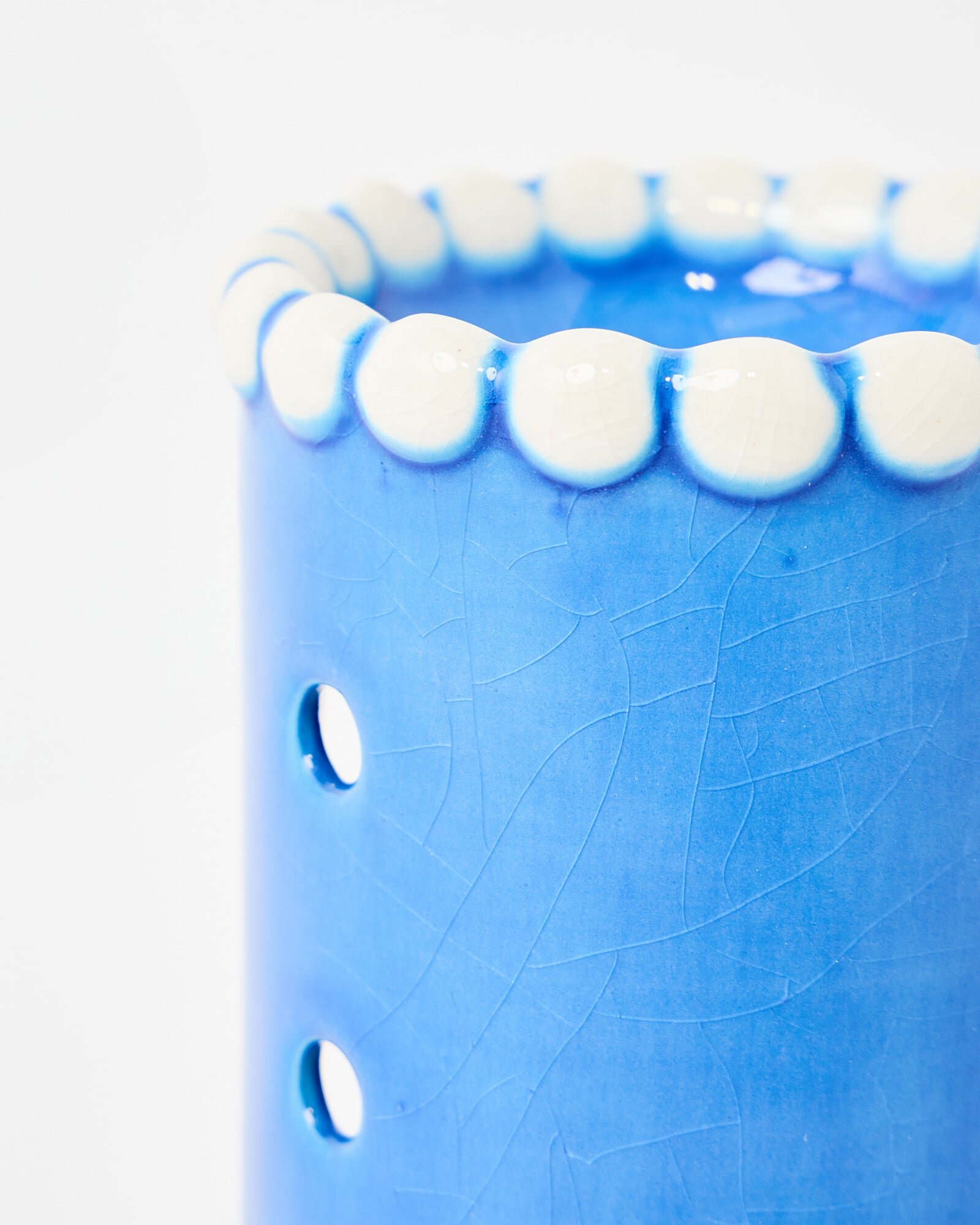 Bobbin Blue Ceramic Oil Burner | Oliver Bonas
