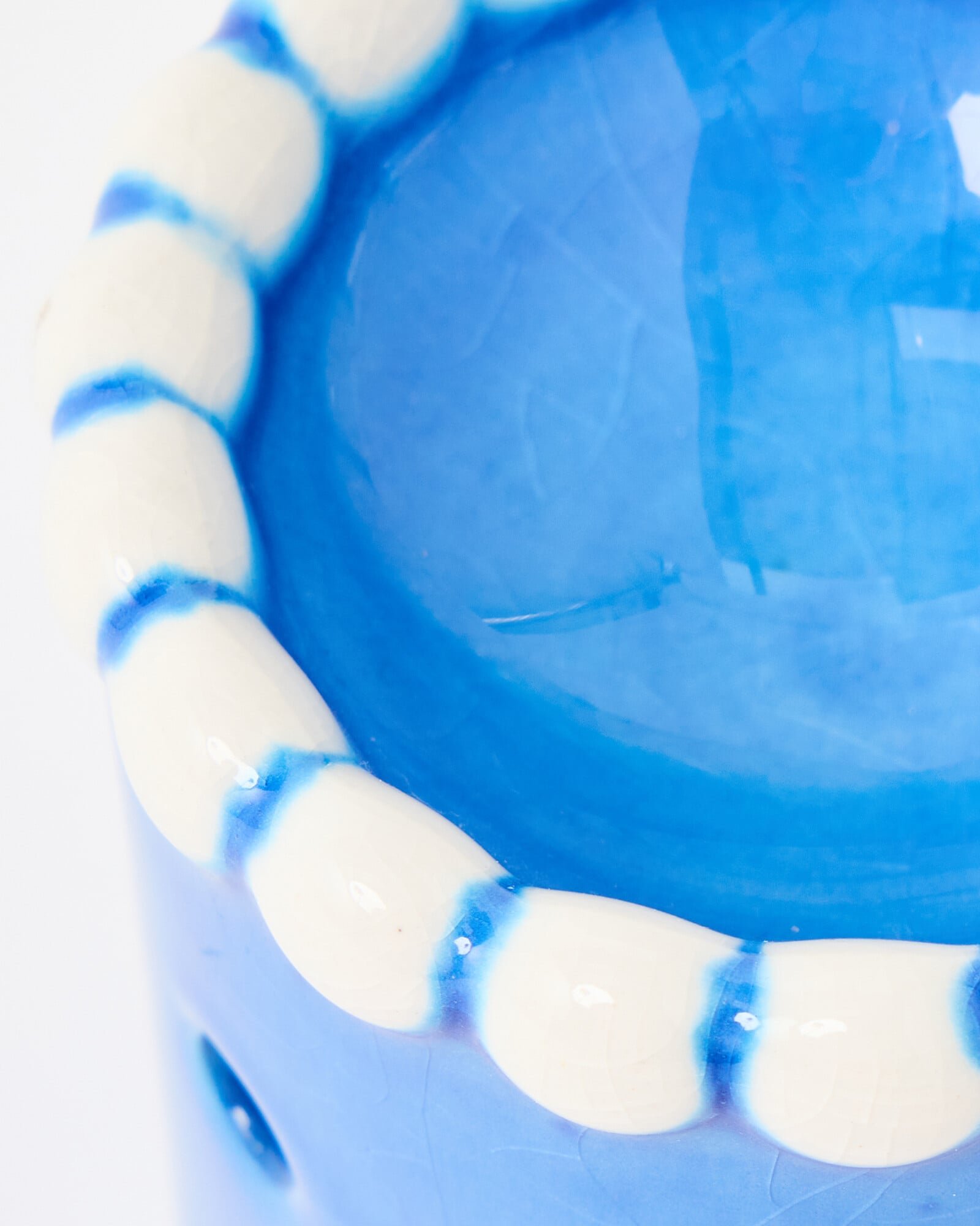 Bobbin Blue Ceramic Oil Burner | Oliver Bonas