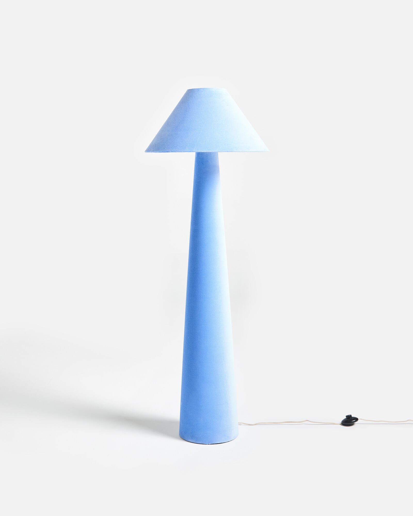 Olika FLOOR LAMP BRID ブルー Buy Carnaby Blue Floor Lamp & Ikat 35cm Marlin Blue Shade