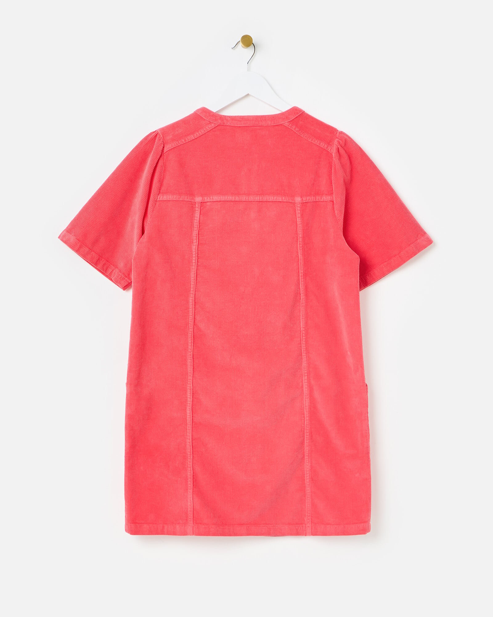 strapless open back dress Red Mini Delaney Dress