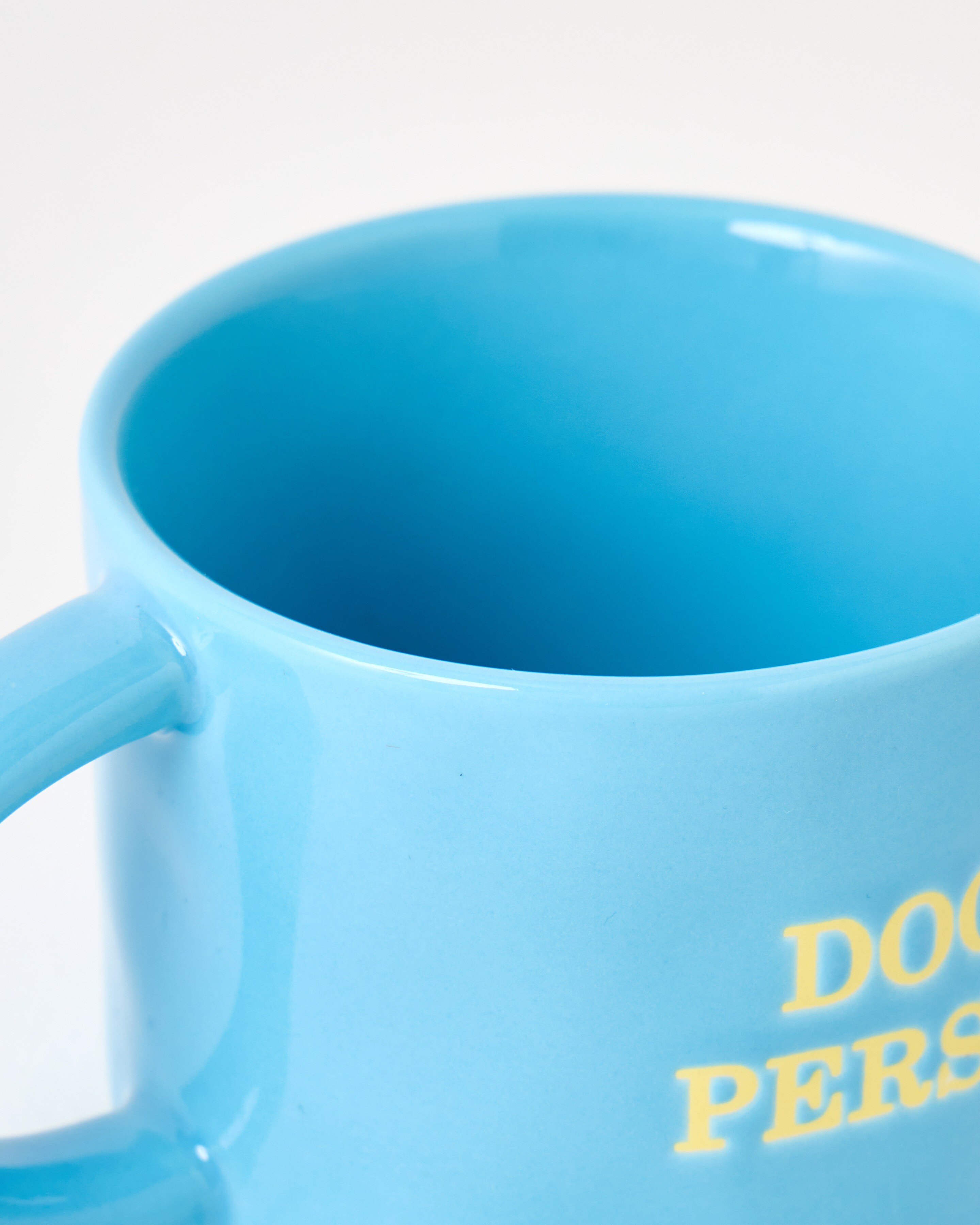 Dog Person Blue Mug | Oliver Bonas