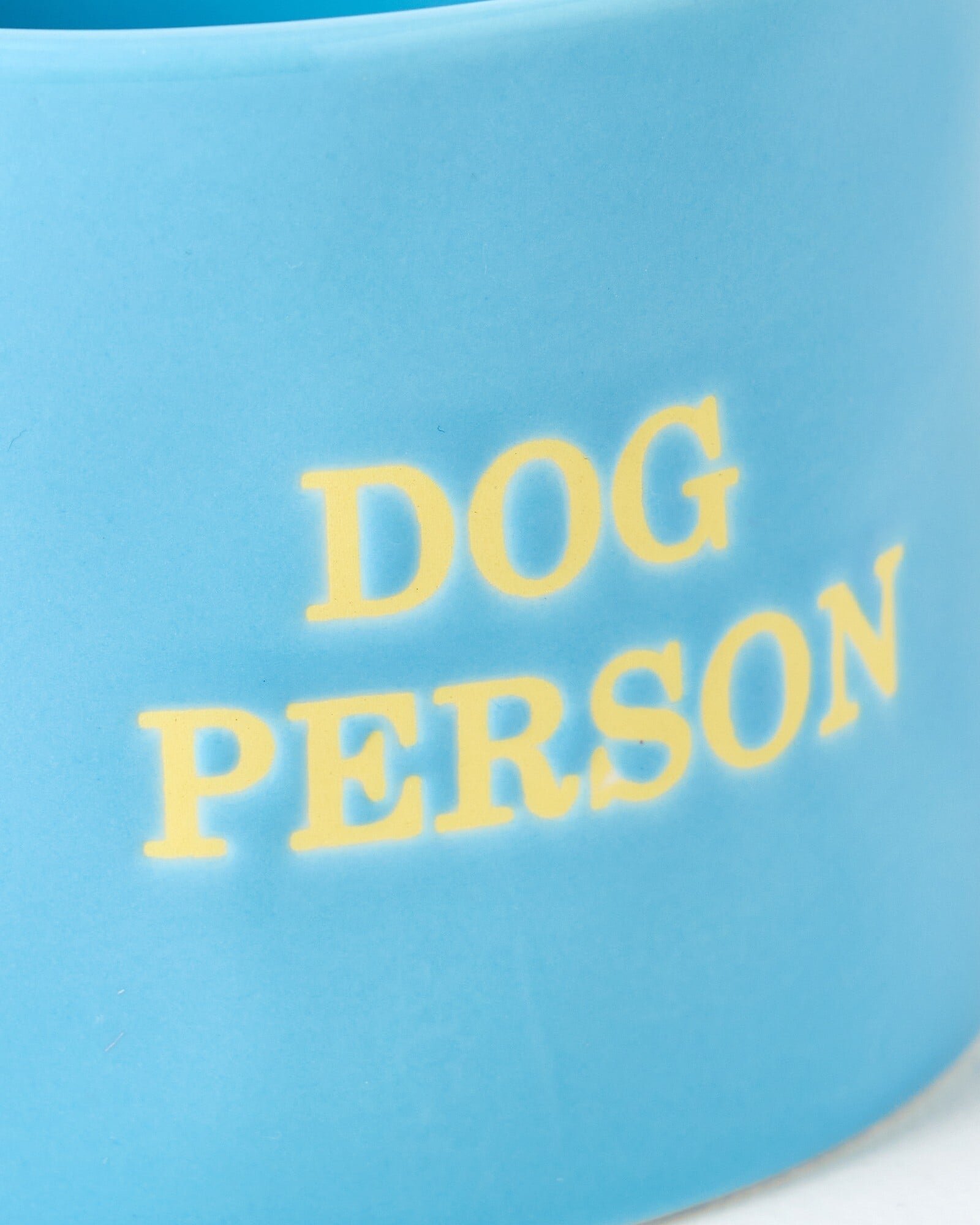Dog Person Blue Mug | Oliver Bonas