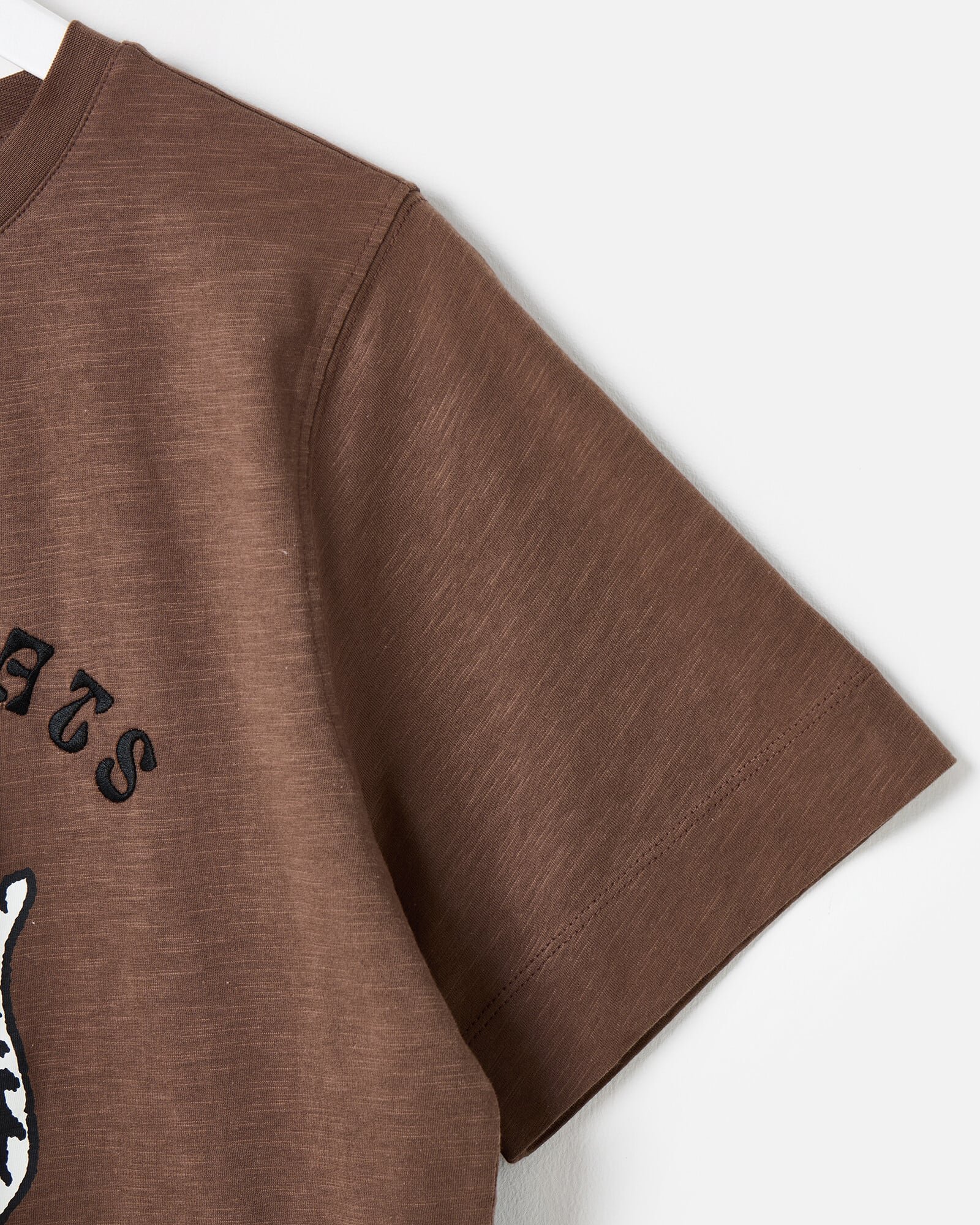 Chocolate Brown House of Cats Graphic T-Shirt | Oliver Bonas