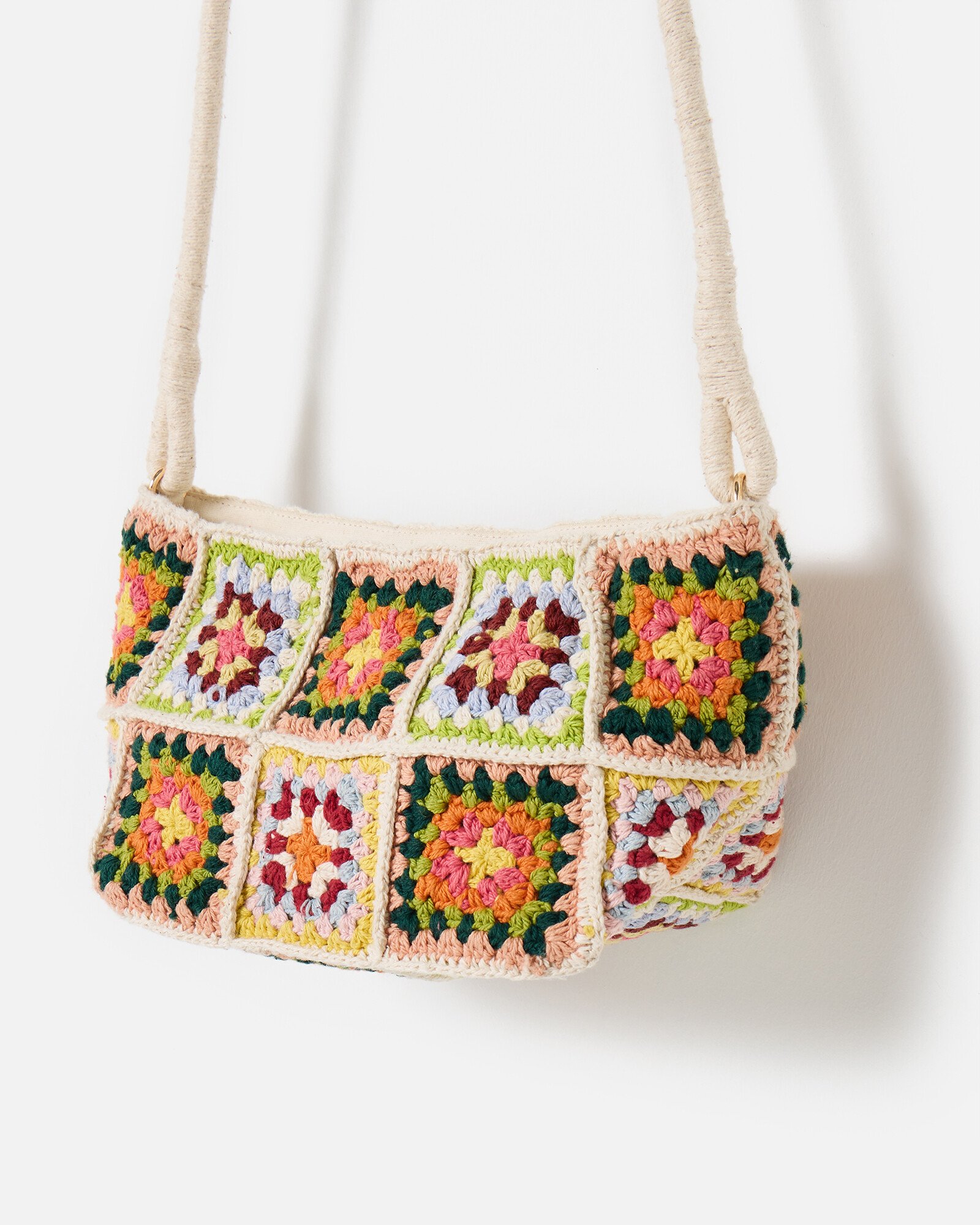 Square Crochet Lining A Crochet Bag How To Crochet A Granny Square