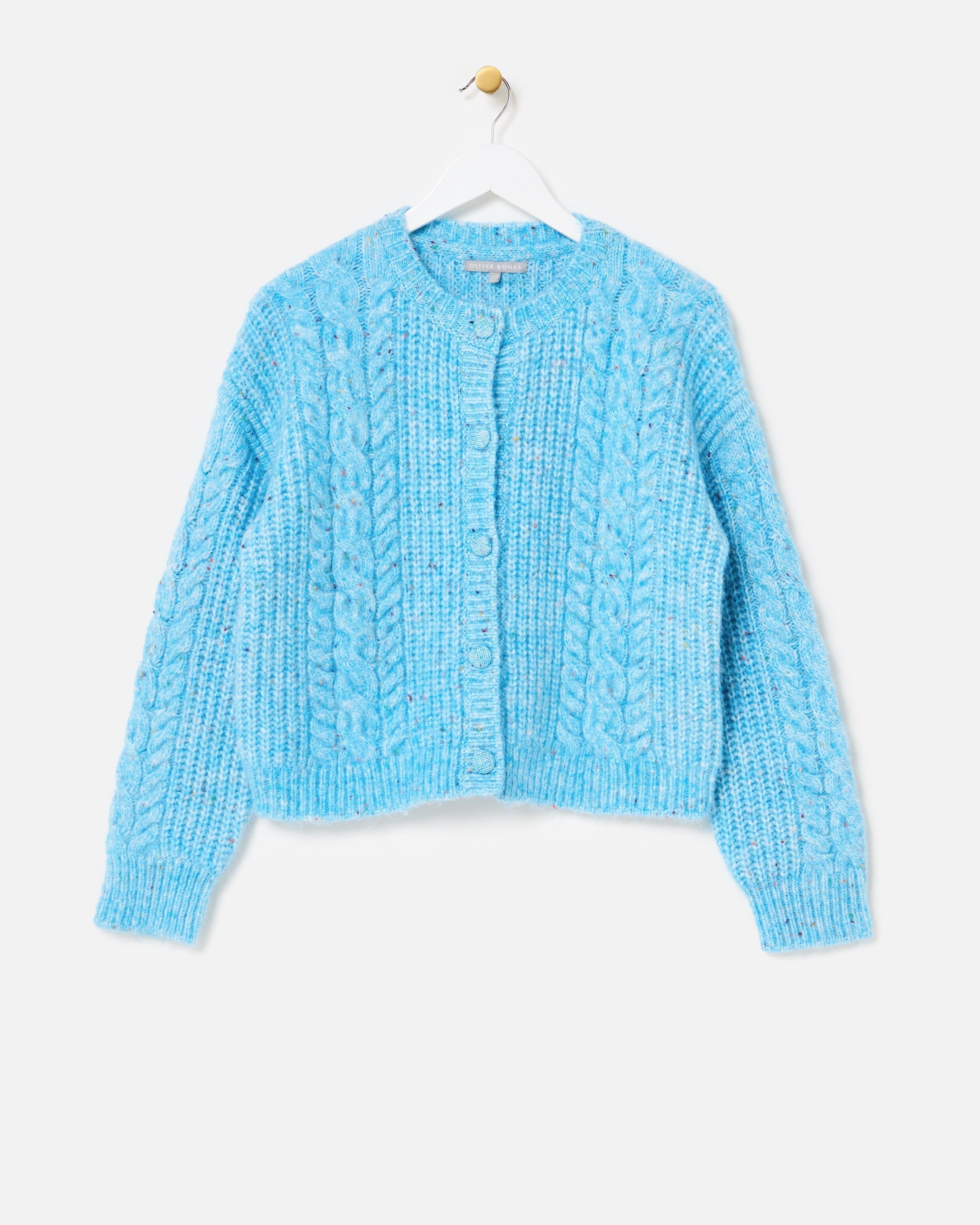 teloplan moly cardigan blue Diamond Cardigan - Cerulean Blue – MABLI