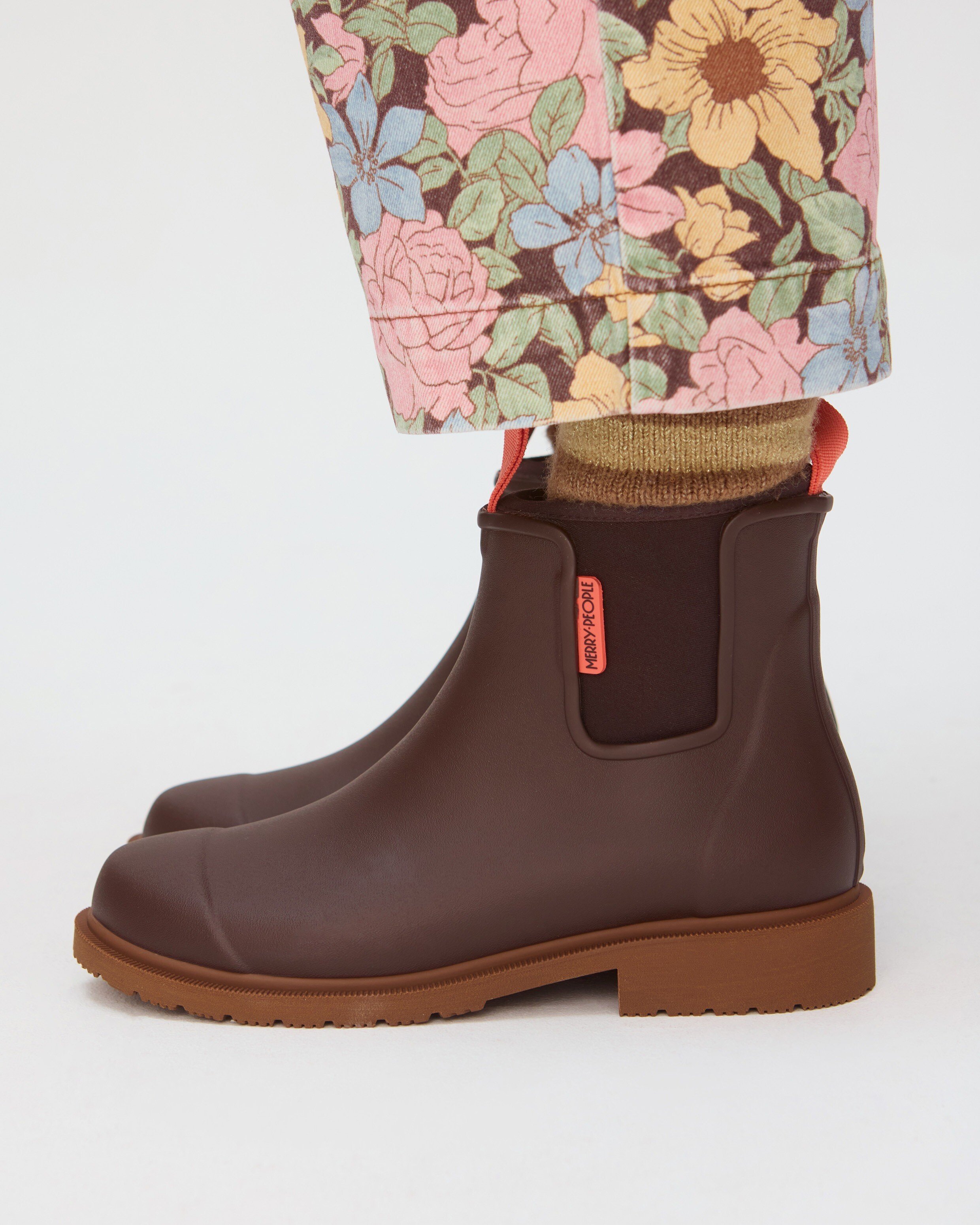Merry People Mocha Bobbi Ankle Wellington Boots Oliver Bonas