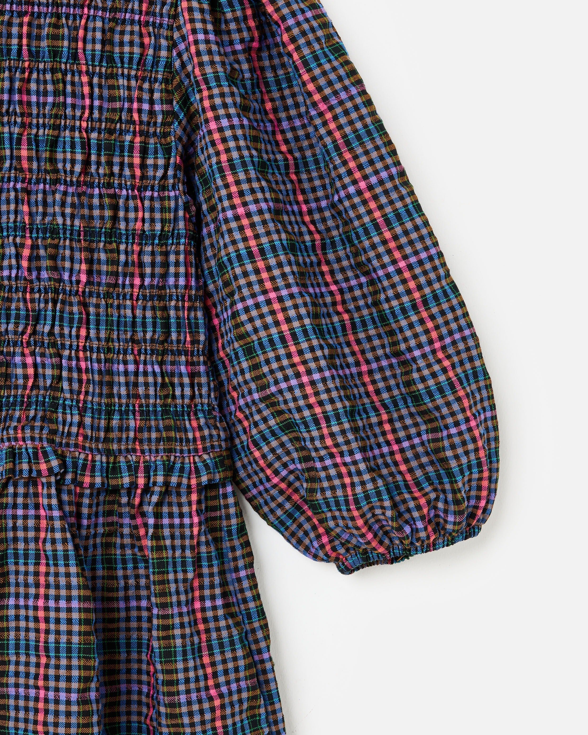 blue and white floral dress shirt Plaid dress | Dresses