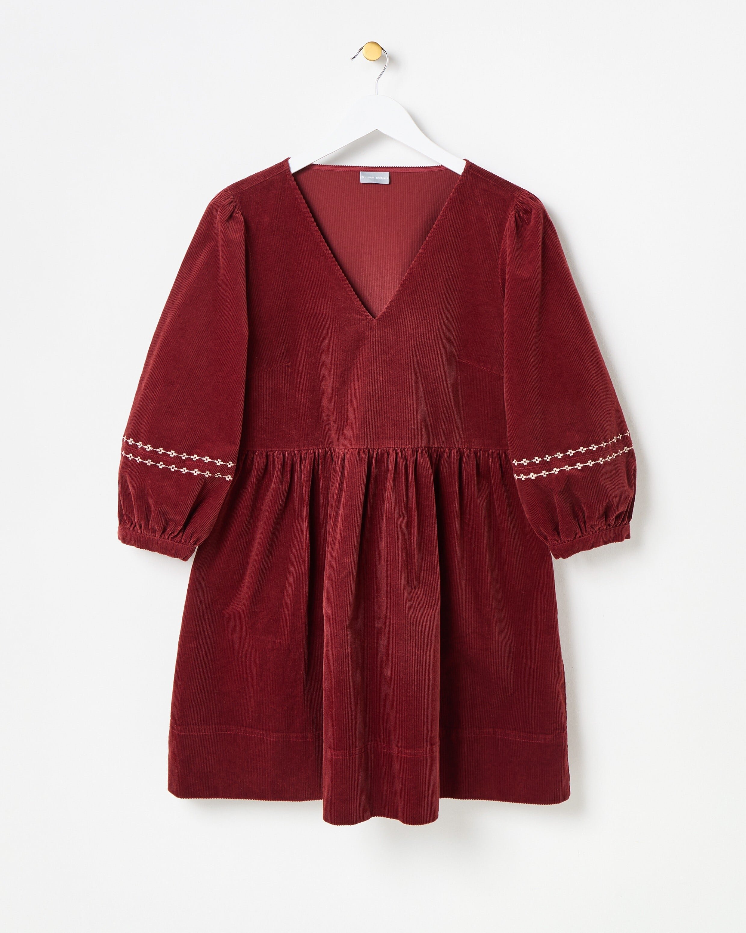 strapless open back dress Halterneck Lace-Up Bubble Hem Corset Micro Mini Dress in Berry Red