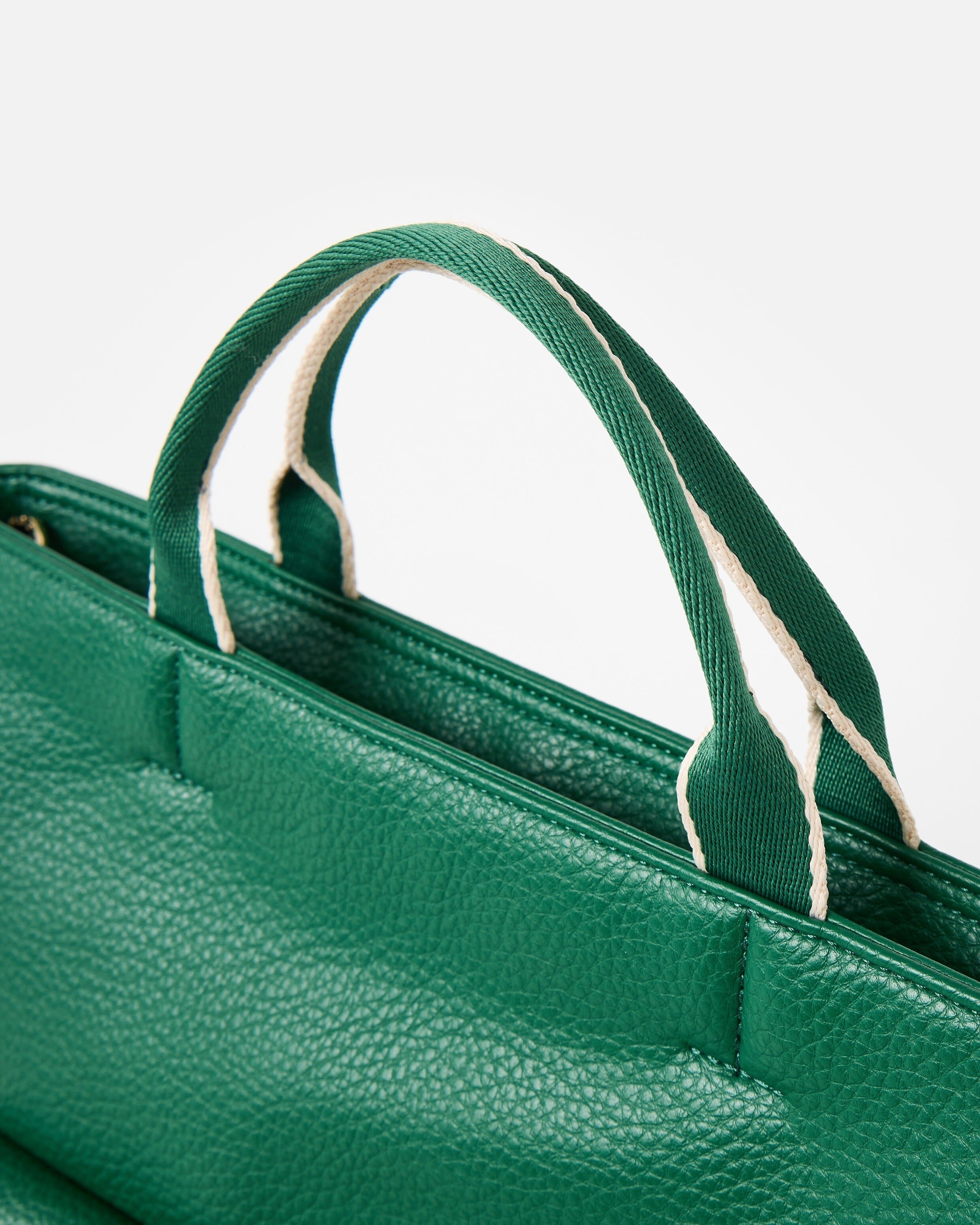 Jackie Green Front Pocket Backpack | Oliver Bonas