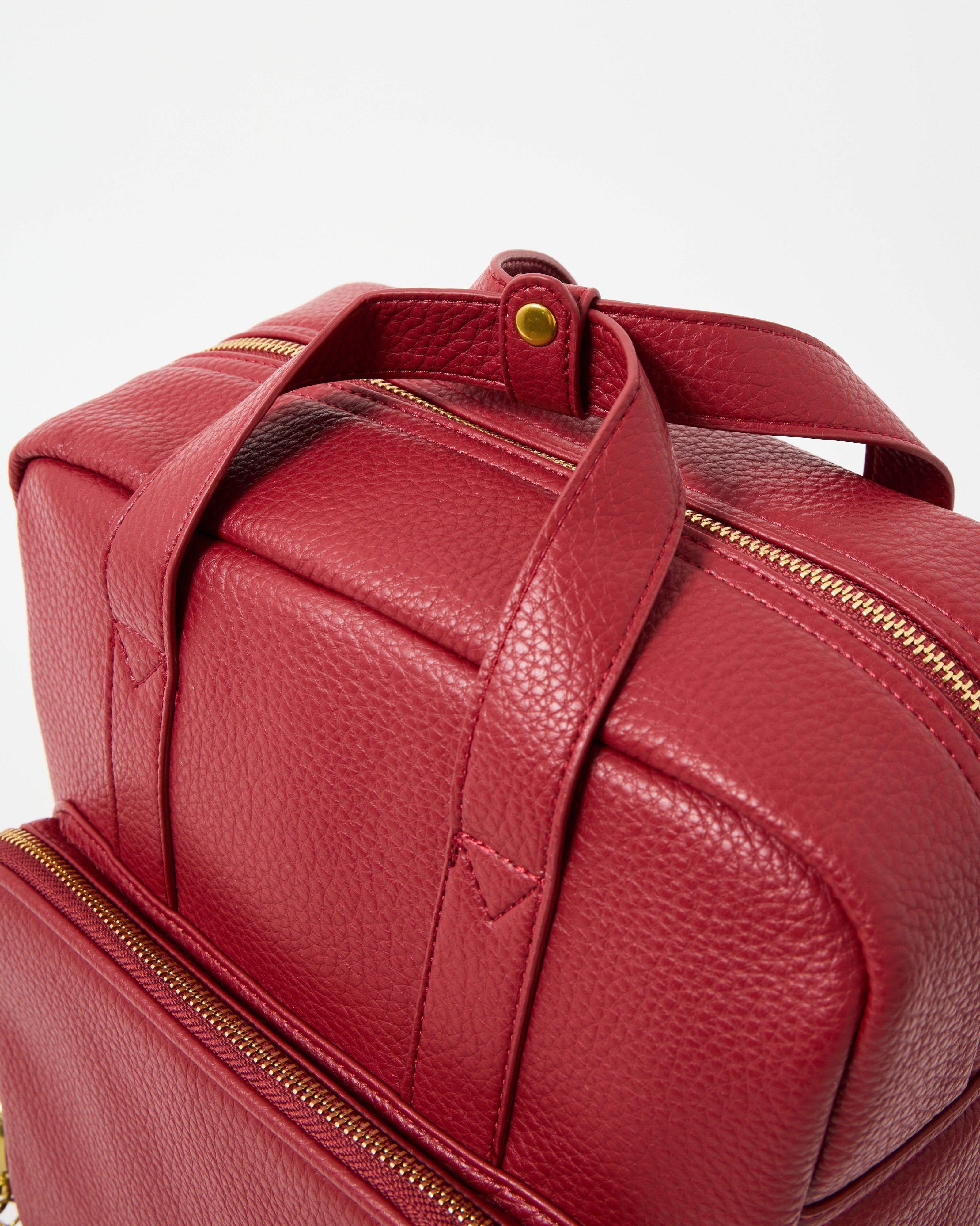 Mami Cherry Red Backpack | Oliver Bonas