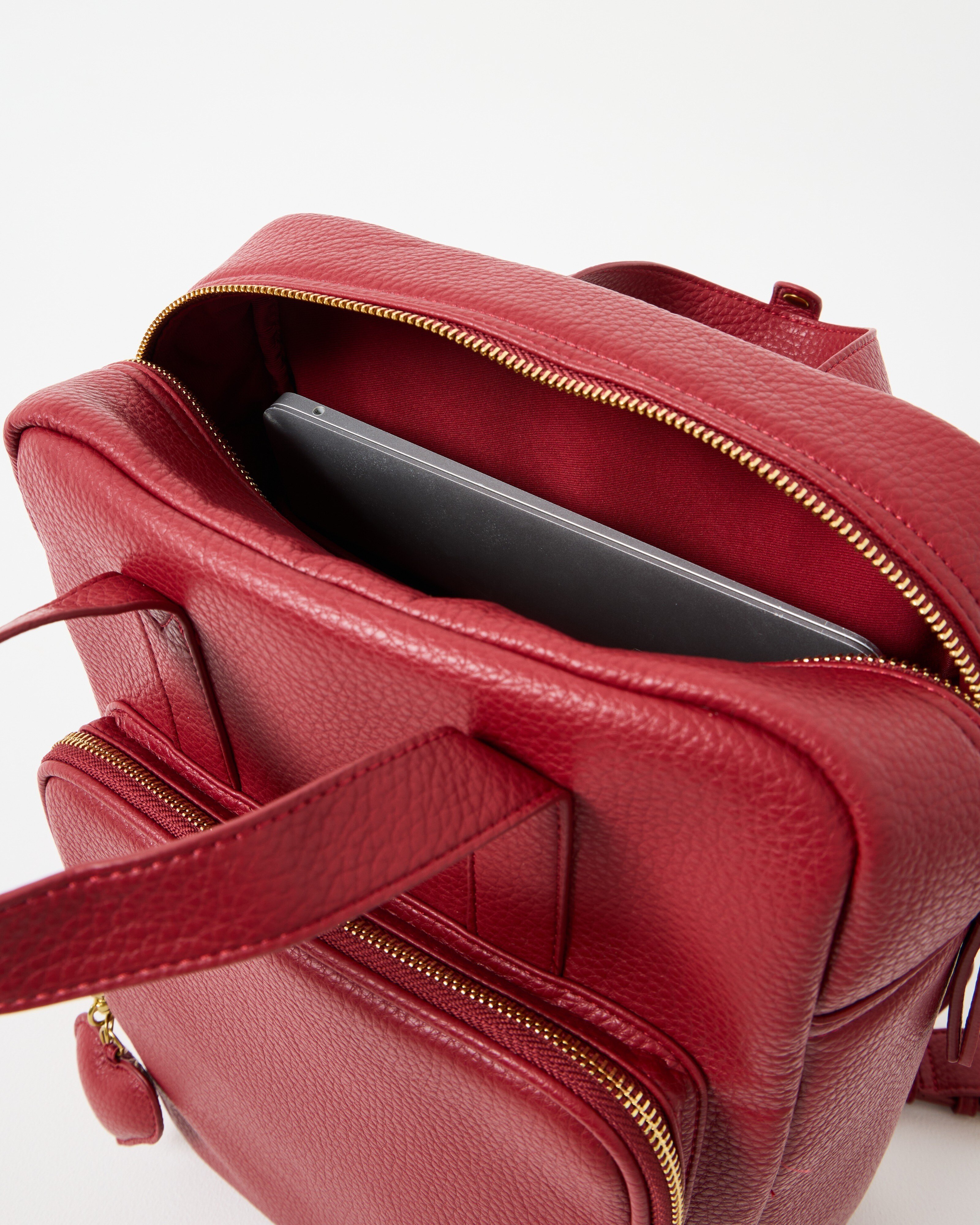 Mami Cherry Red Backpack | Oliver Bonas