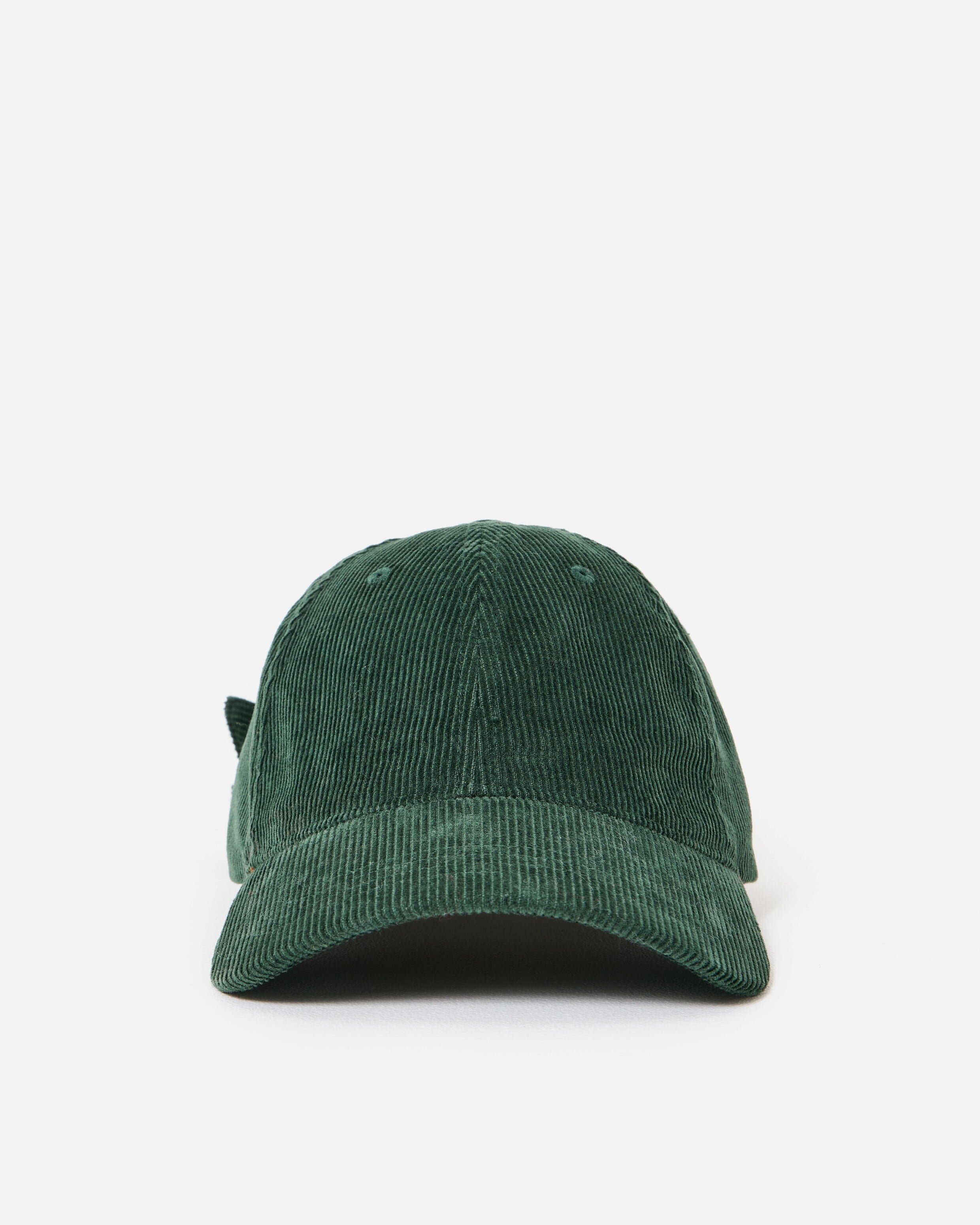 Green Corduroy Bow Cherry Cap Hat | Oliver Bonas