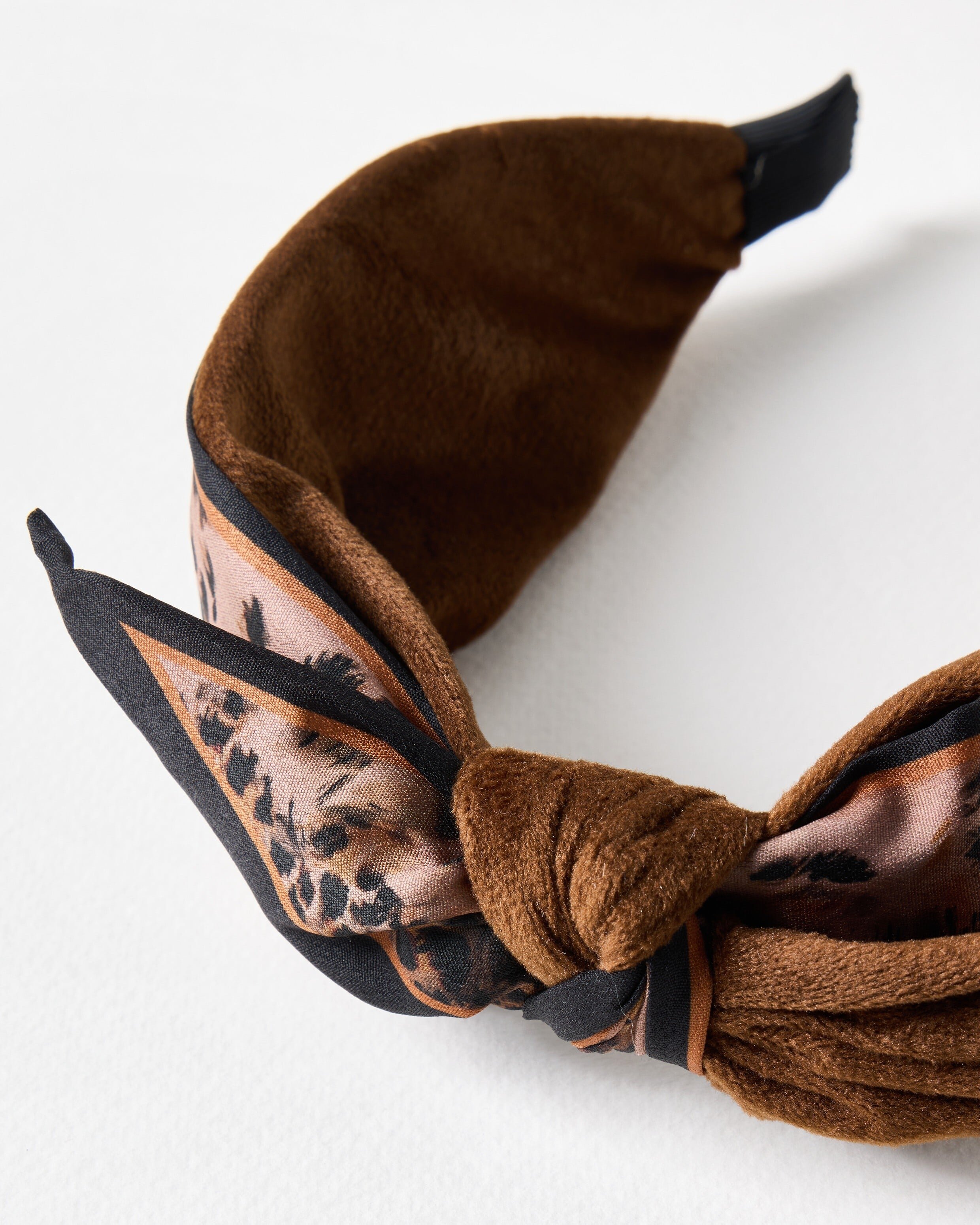 Women's Fashion Leopard Print Headband - Non-slip Retro Styl - View #2