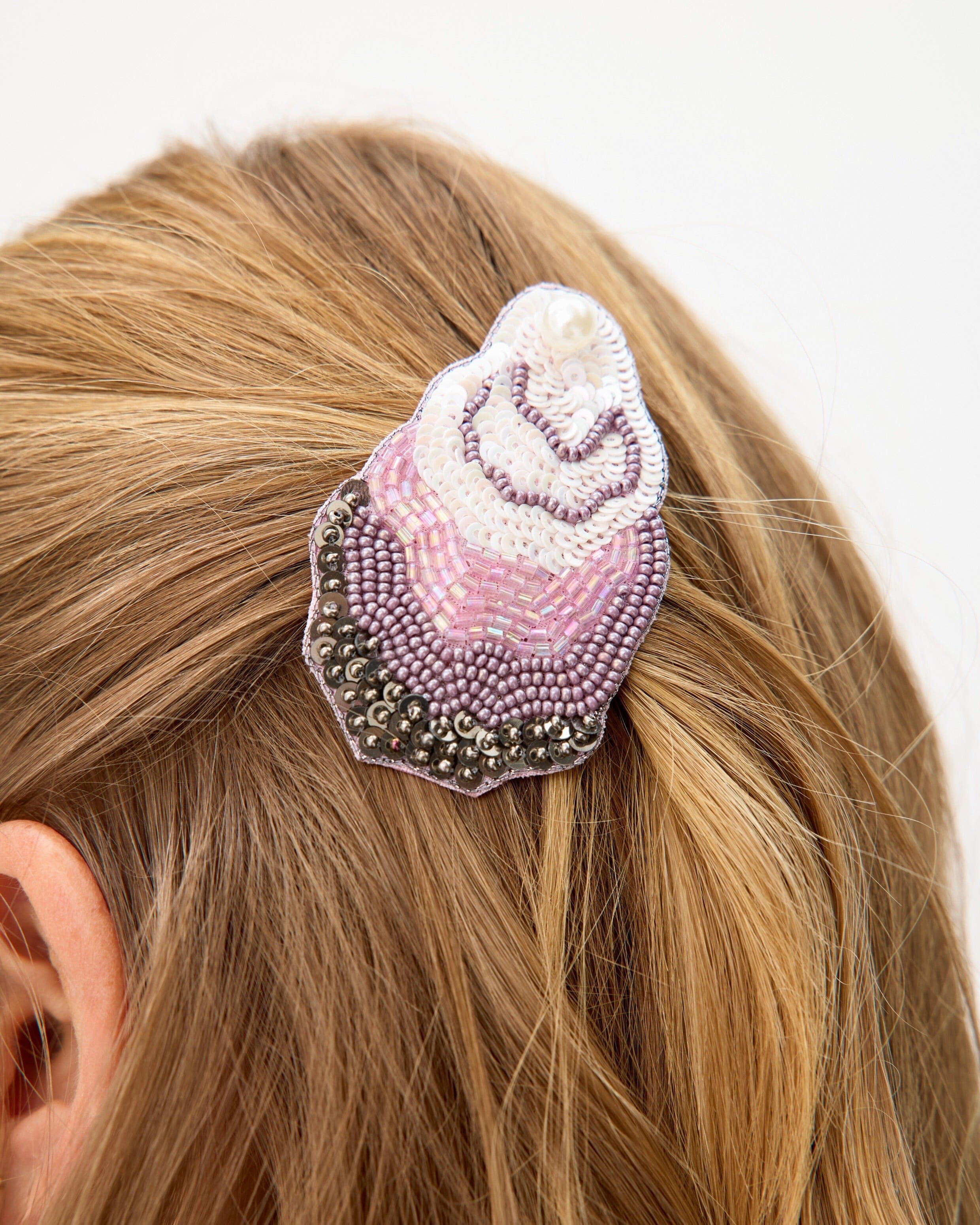 Extra Large Barrette Clip | Handmade In France | Tegen Accessories - Foto 3