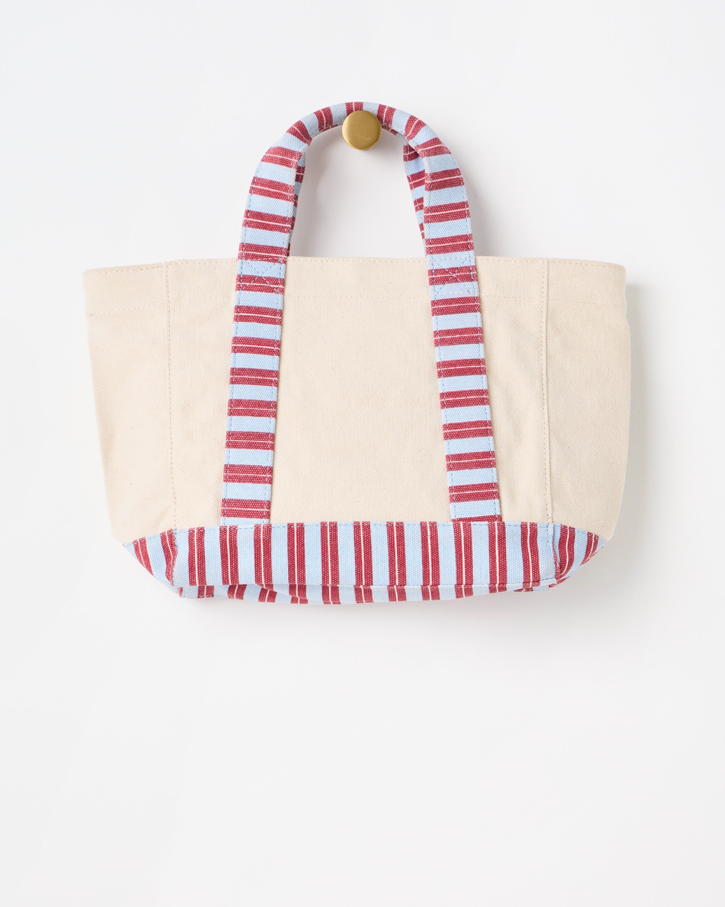 Cream Yacht Club Fabric Mini Tote Bag | Oliver Bonas