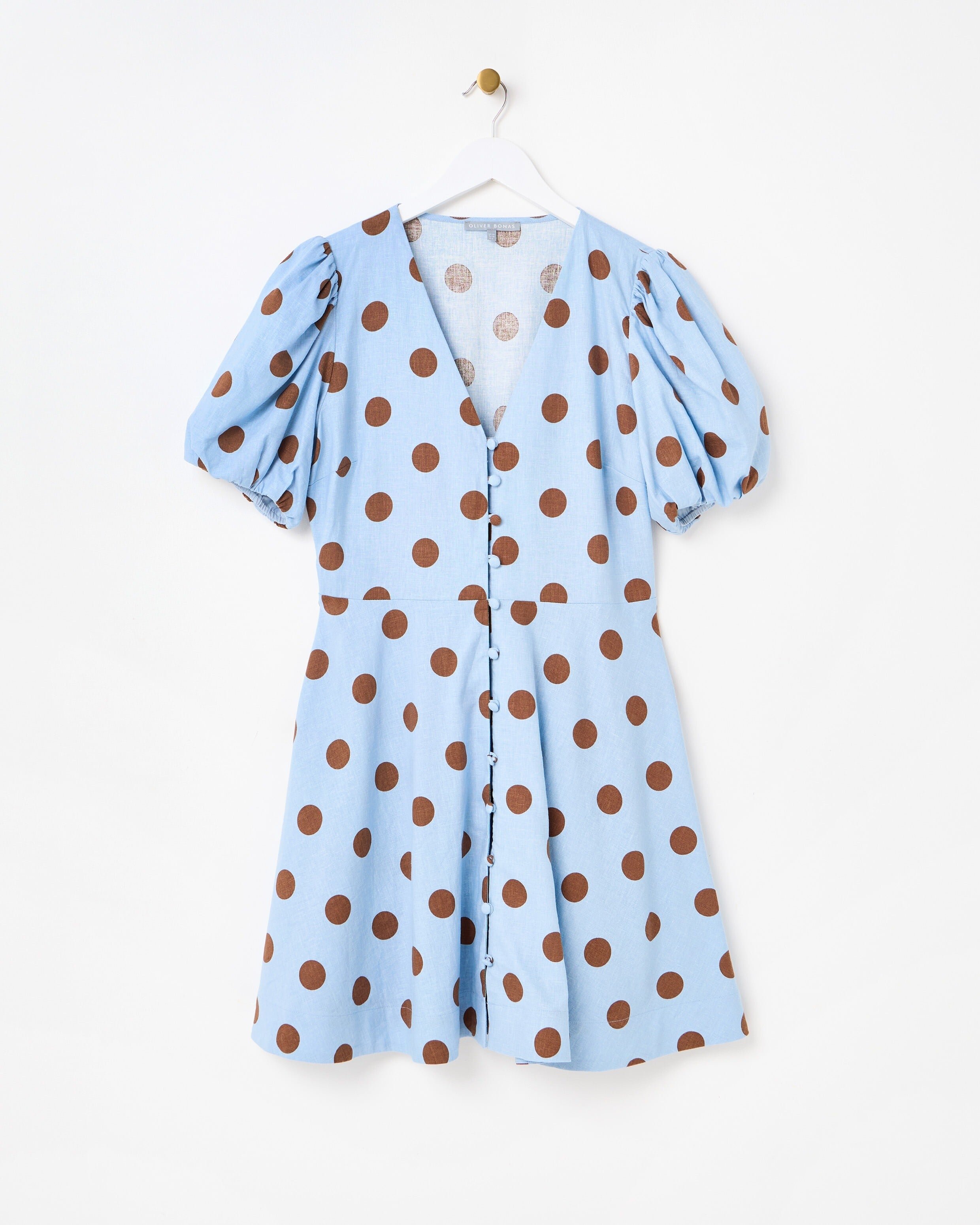 casual brunch dresses Plus Size Blue Merrow Mini Dress – Kim and Cloth