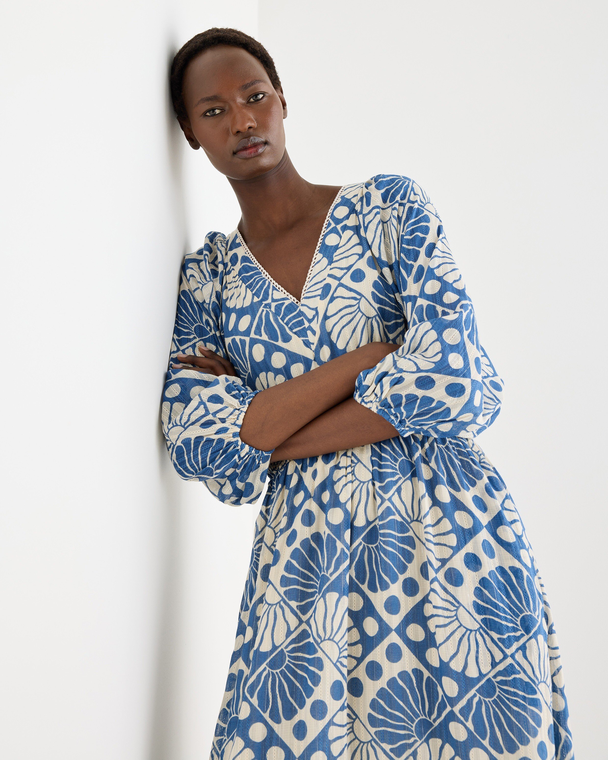 princess polly baby blue dress Dark-Blue Long Sleeve Dresses