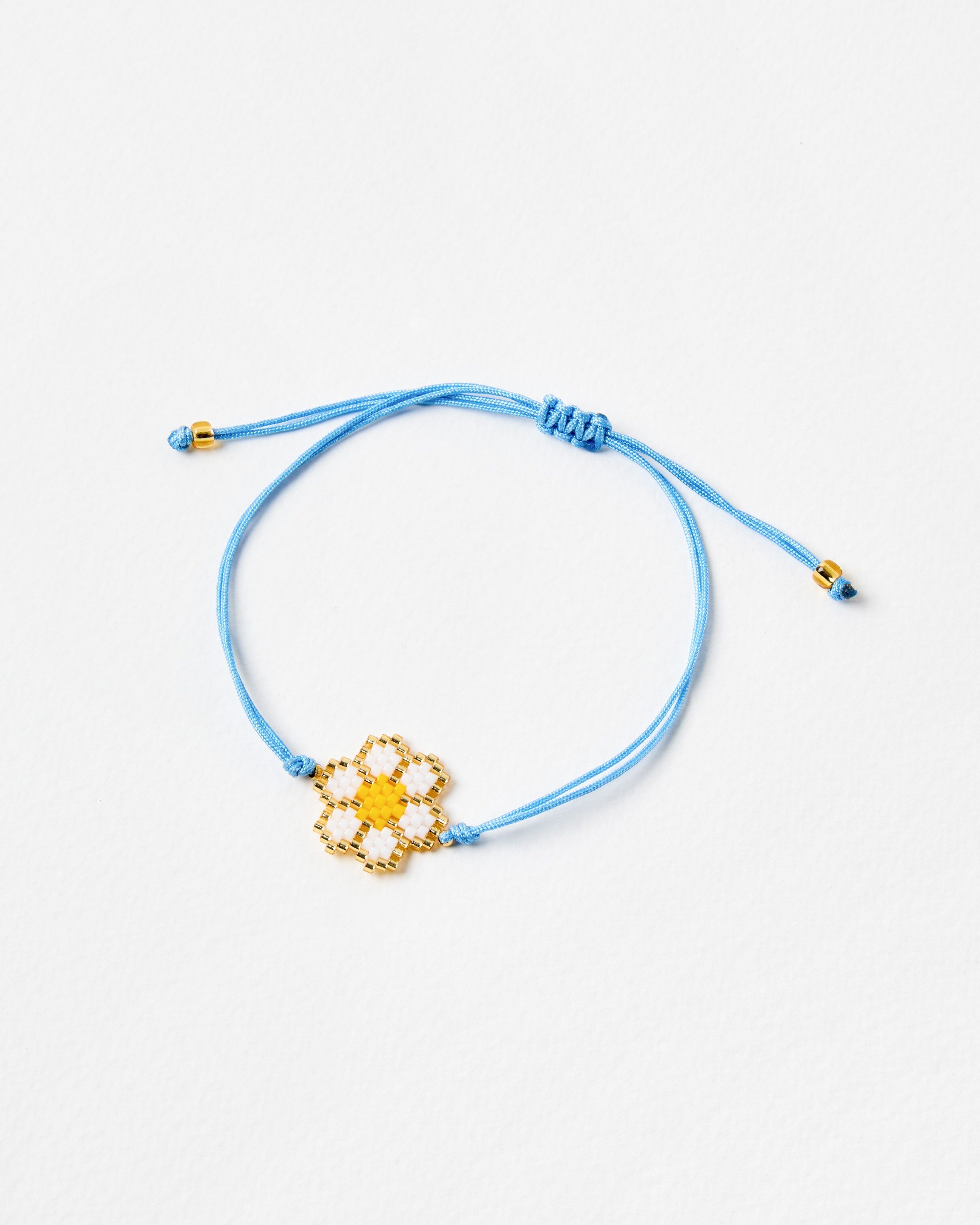 NOśWEA　花村想太　belt_bracelet Nora Beaded Flower Friendship Bracelet | Oliver Bonas